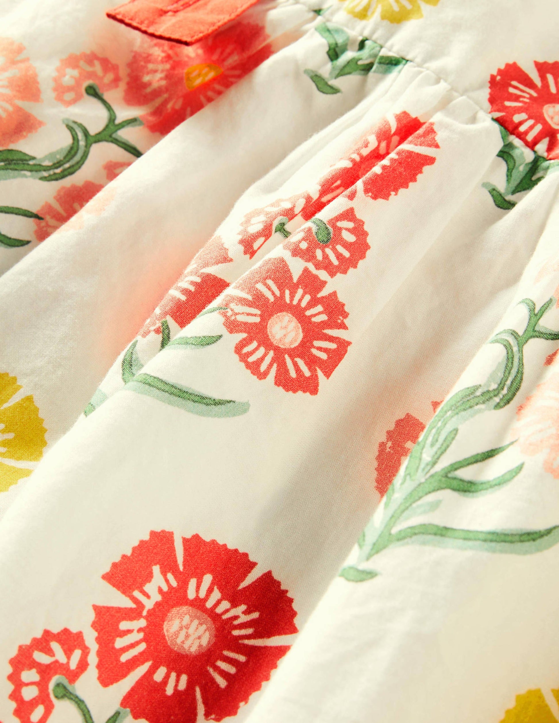 Tie Shoulder Printed Top-Molly Mahon Floral-3
