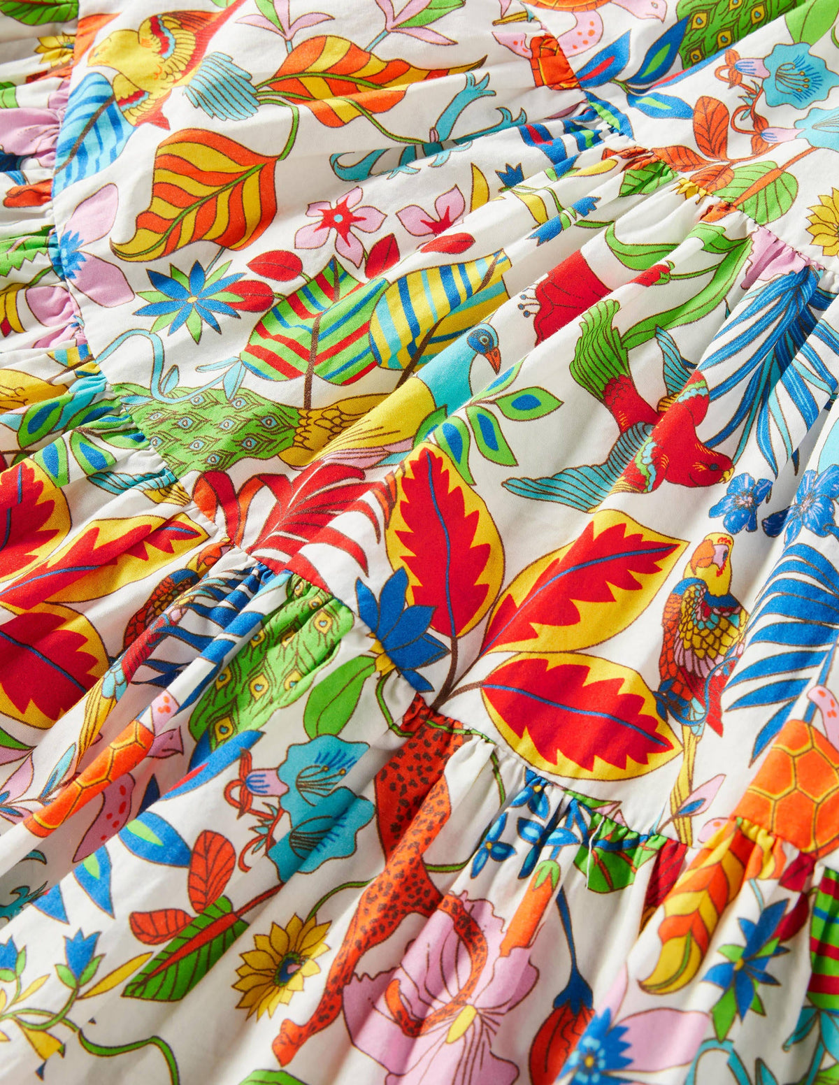 Midi Skirt-Multi Exotic Jungle-3