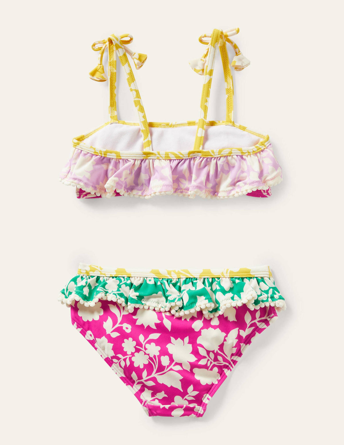 Hotchpotch Frilly Bikini-Very Berry Purple Paisley-2