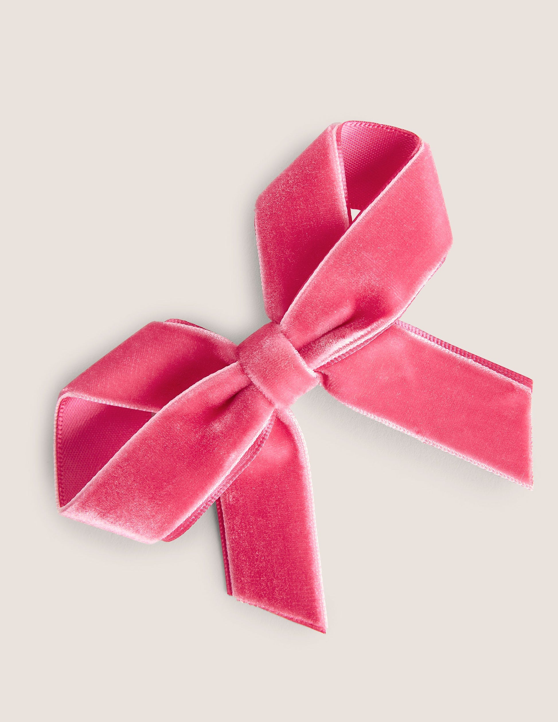 Large Bow Hair Clip-ShockingPink-1
