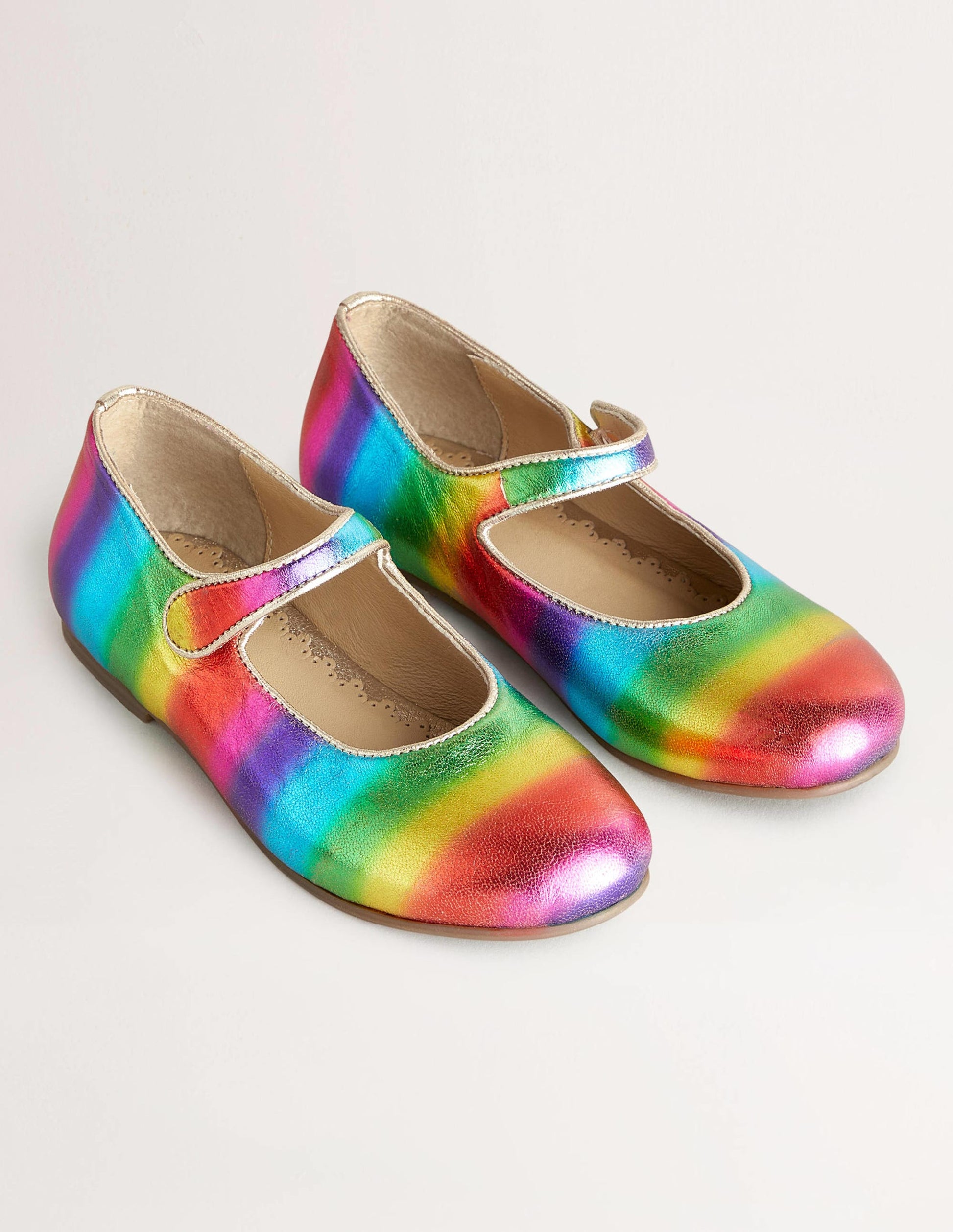 Party Mary Jane Shoes-Rainbow Ombre-2