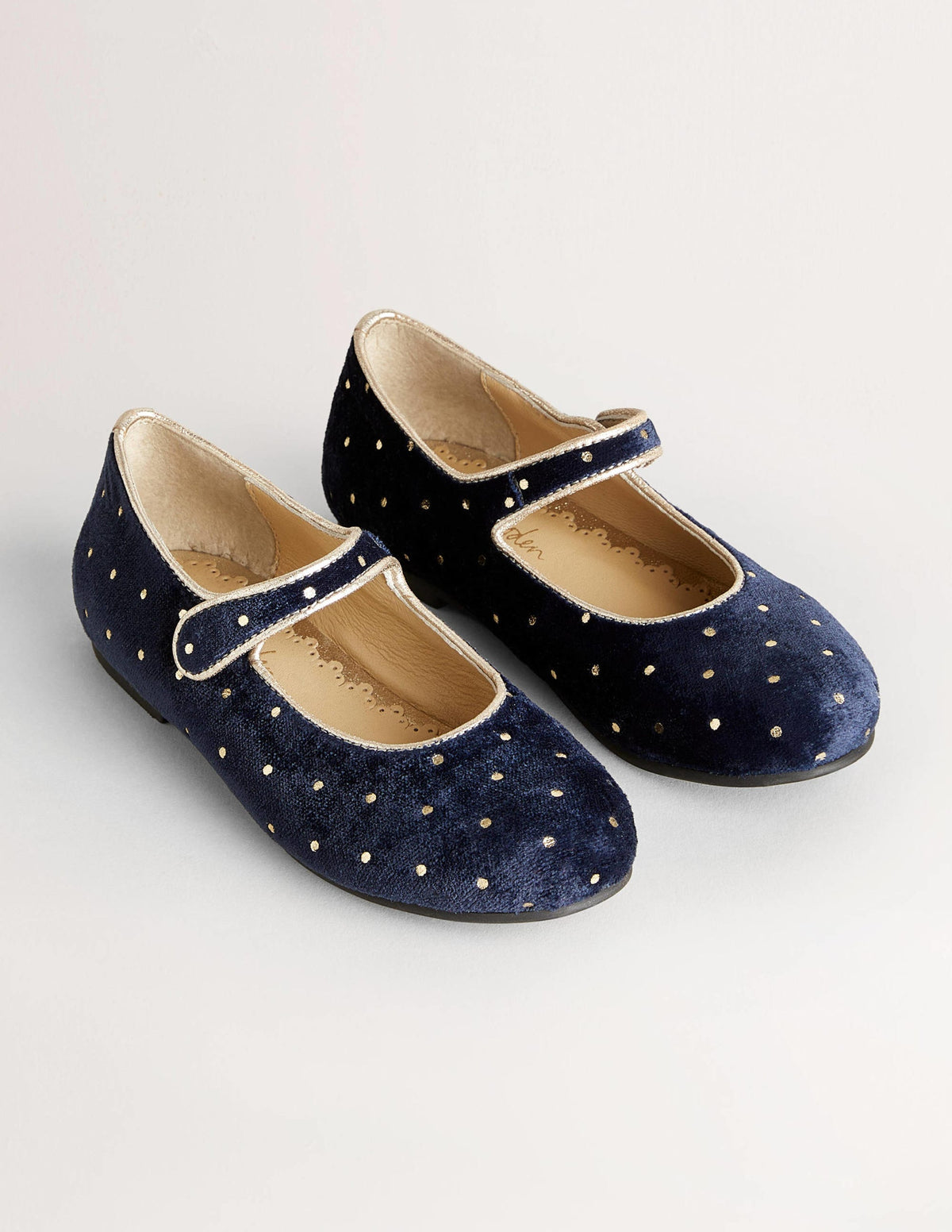 Party Mary Jane Shoes-Navy Spot-2
