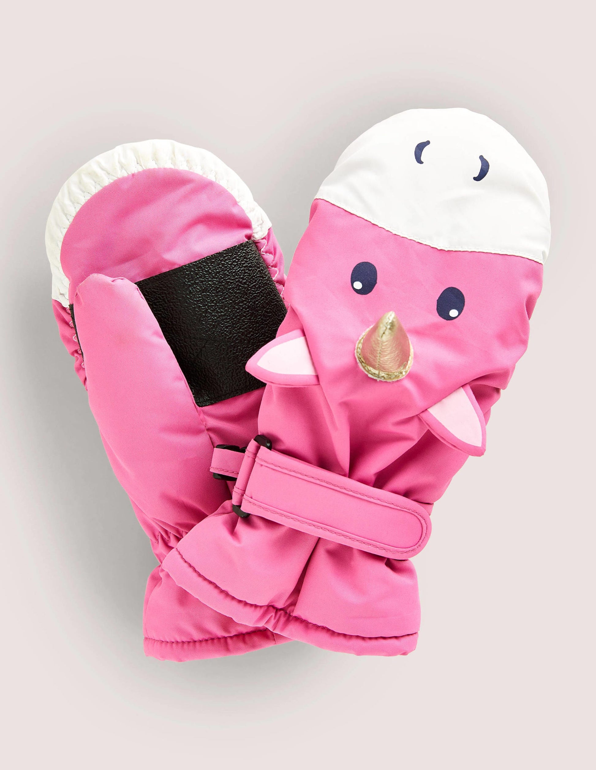 Novelty All Weather Mittens-Pink Unicorn-1