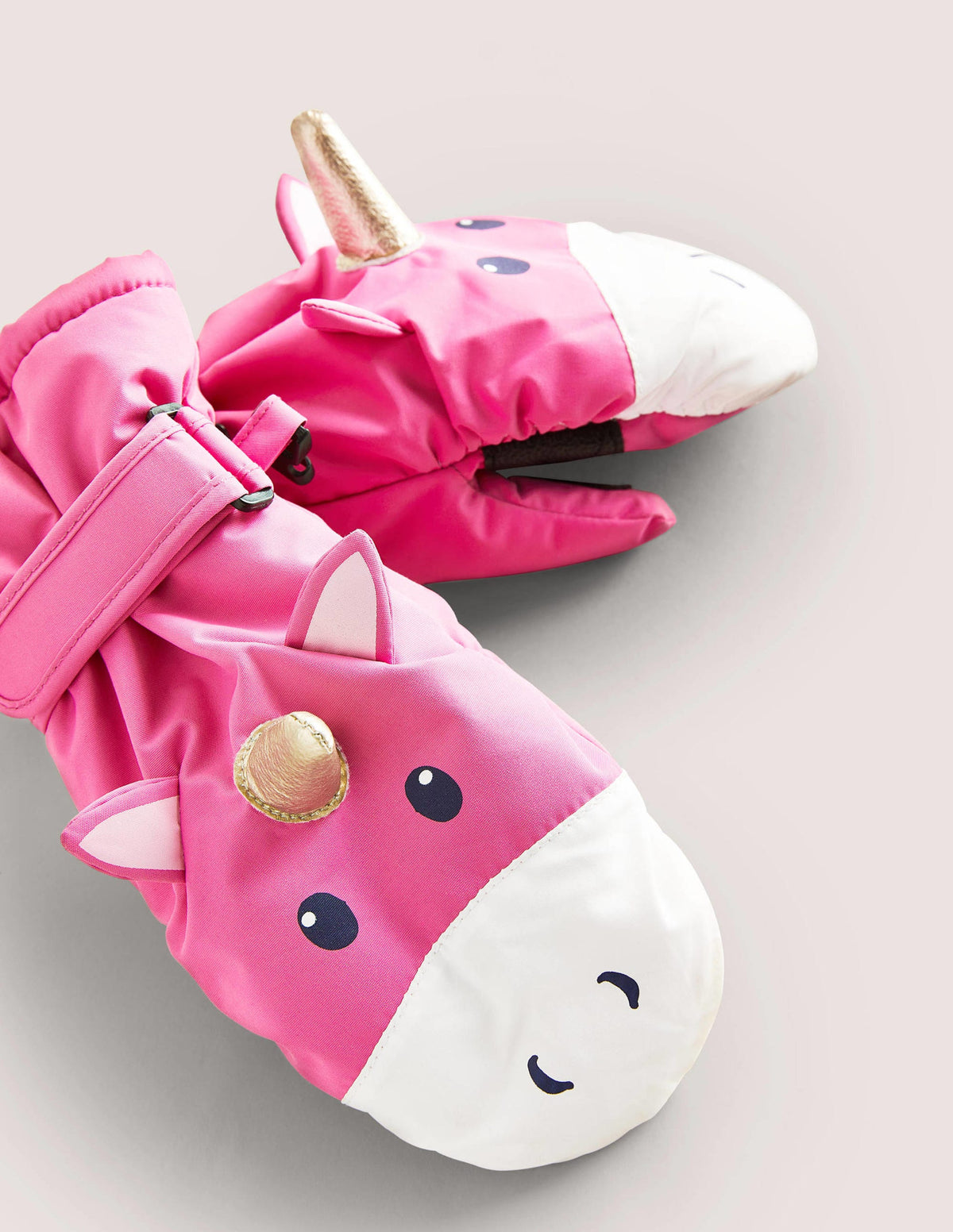 Novelty All Weather Mittens-Pink Unicorn - Image 2