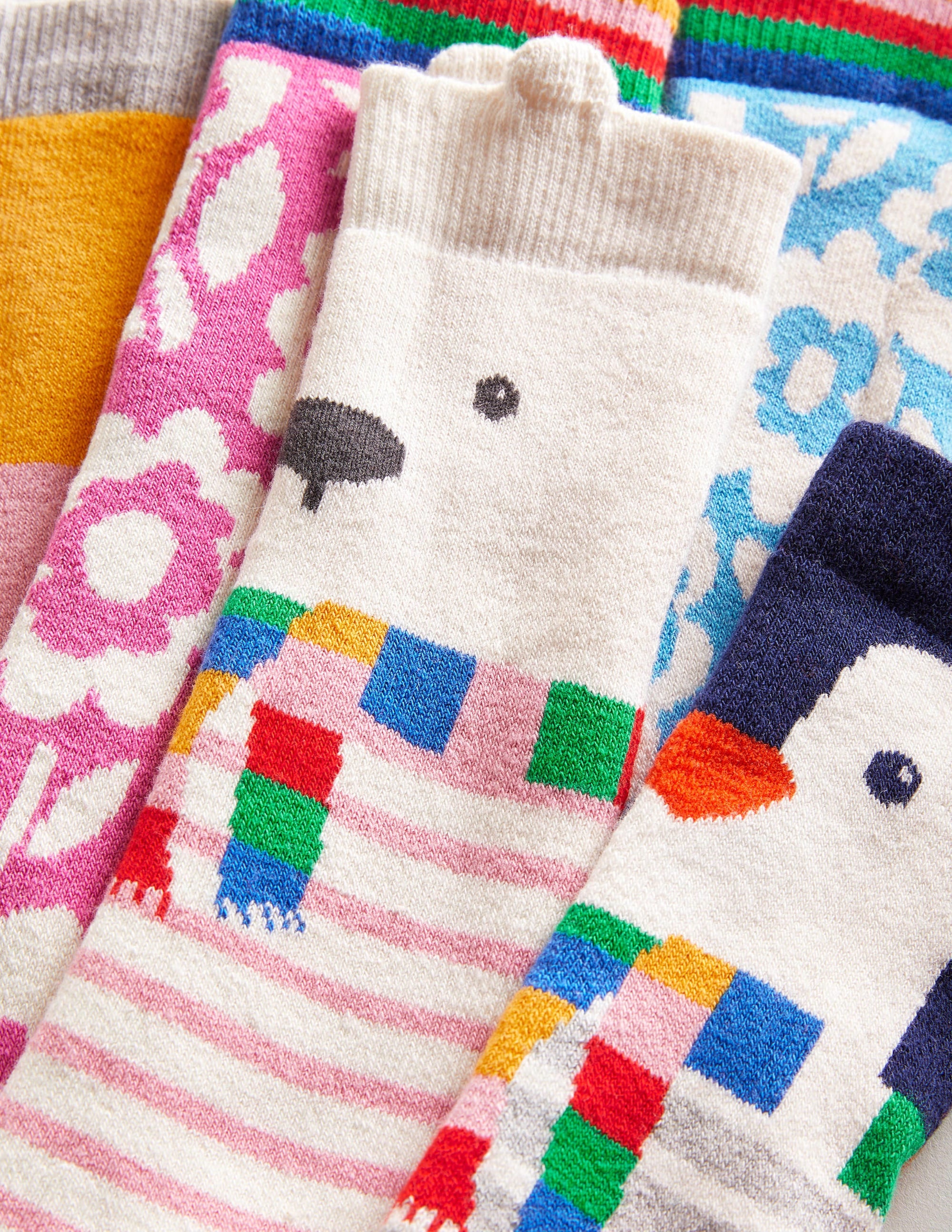 Ski Socks 5 Pack-Arctic Animals - Image 3