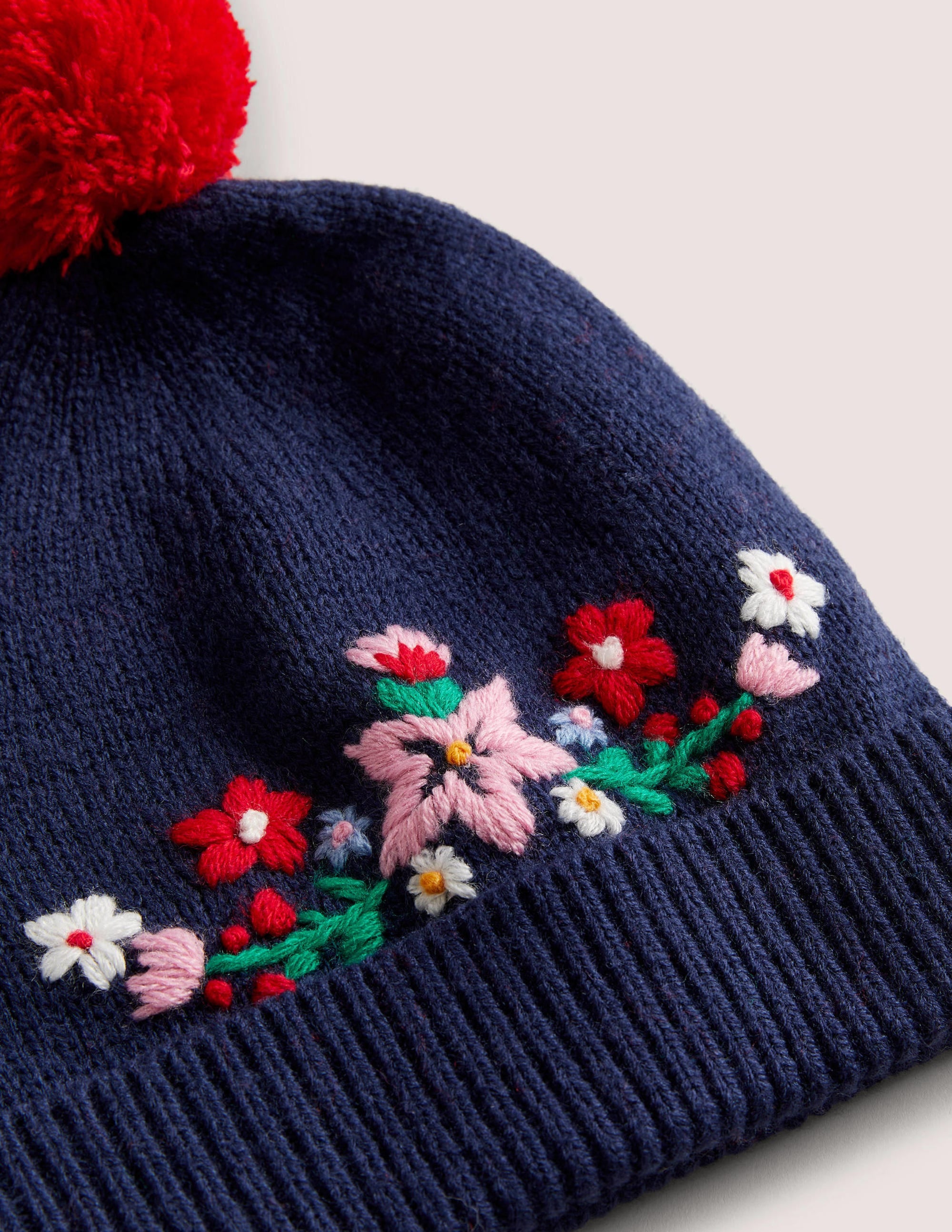 Embroidered Hat-Navy - Image 2