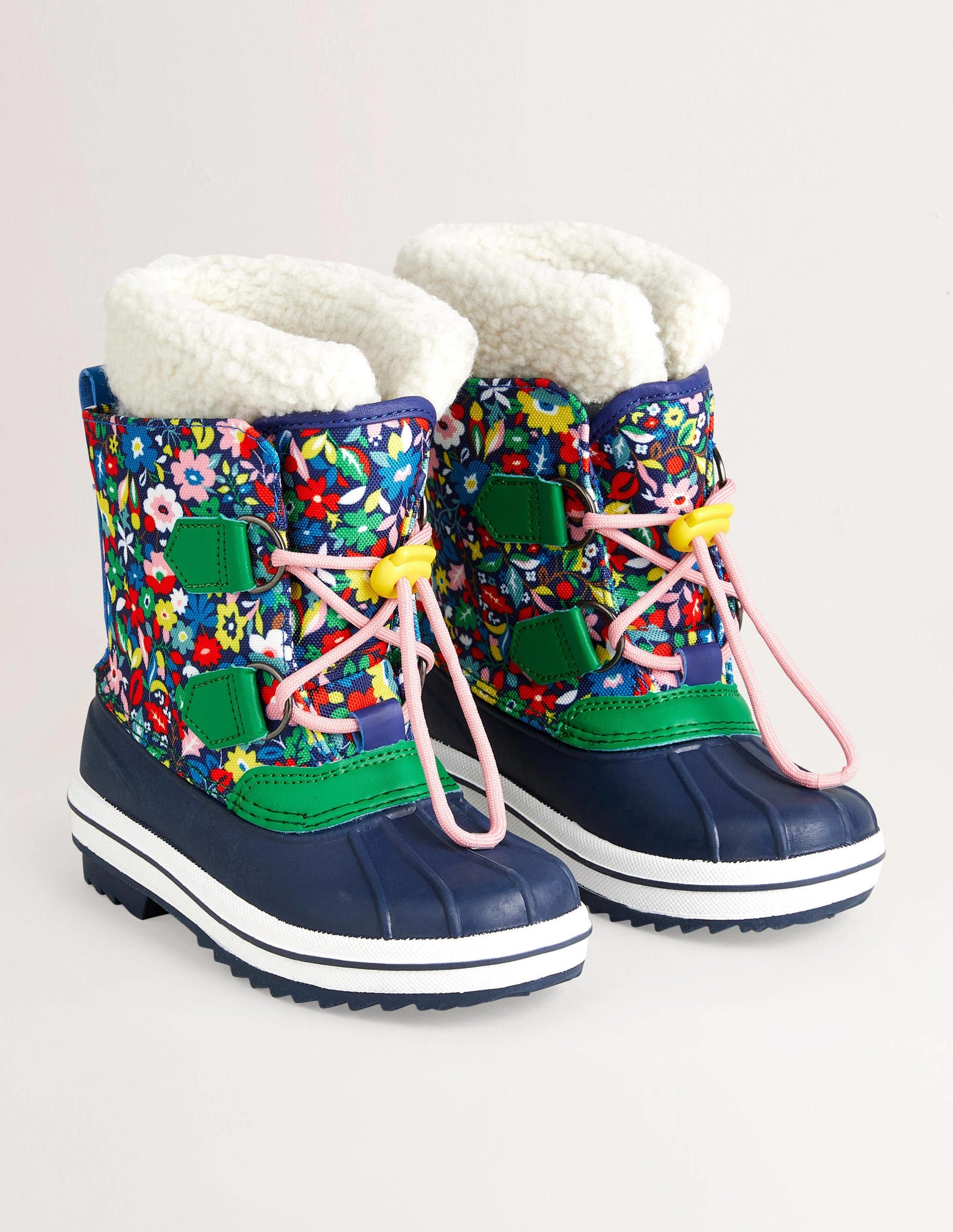 All Weather Boots-Multi Floral-2