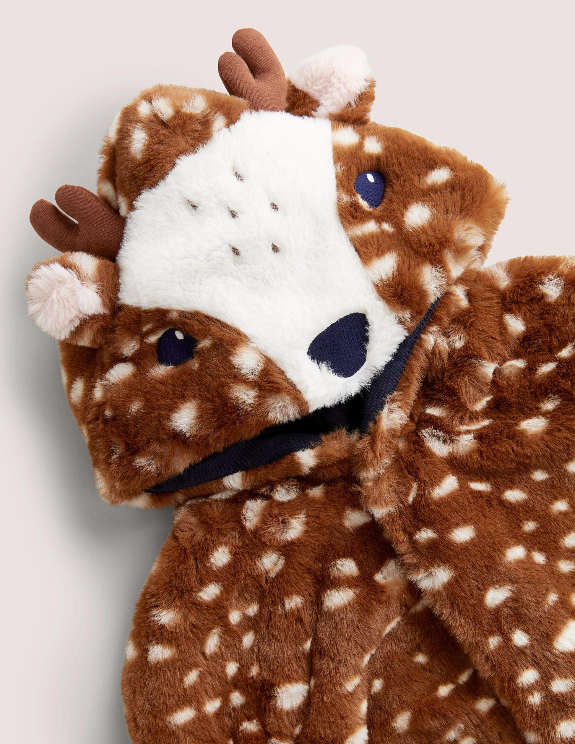 Fancy Dress Faux Fur Cape-Brown Deer-3