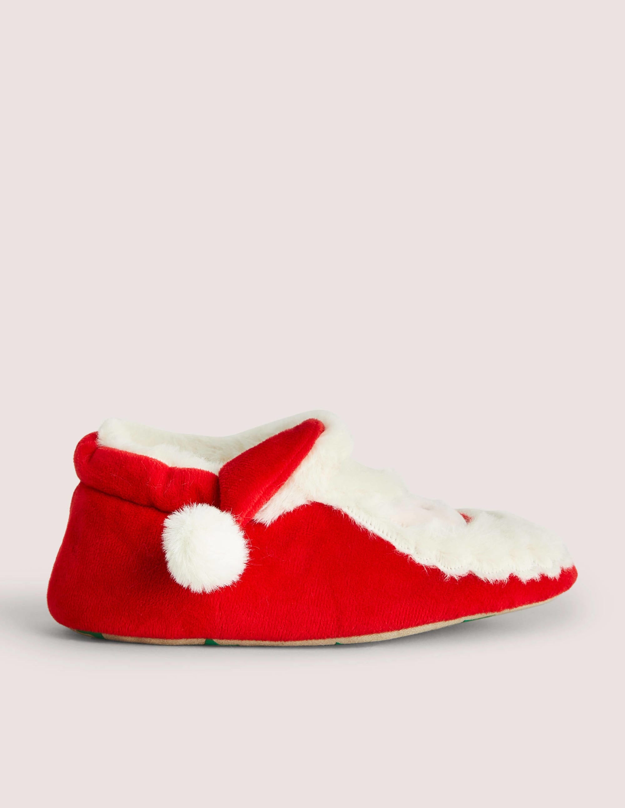 Christmas Slippers-Red Father Christmas - Image 1