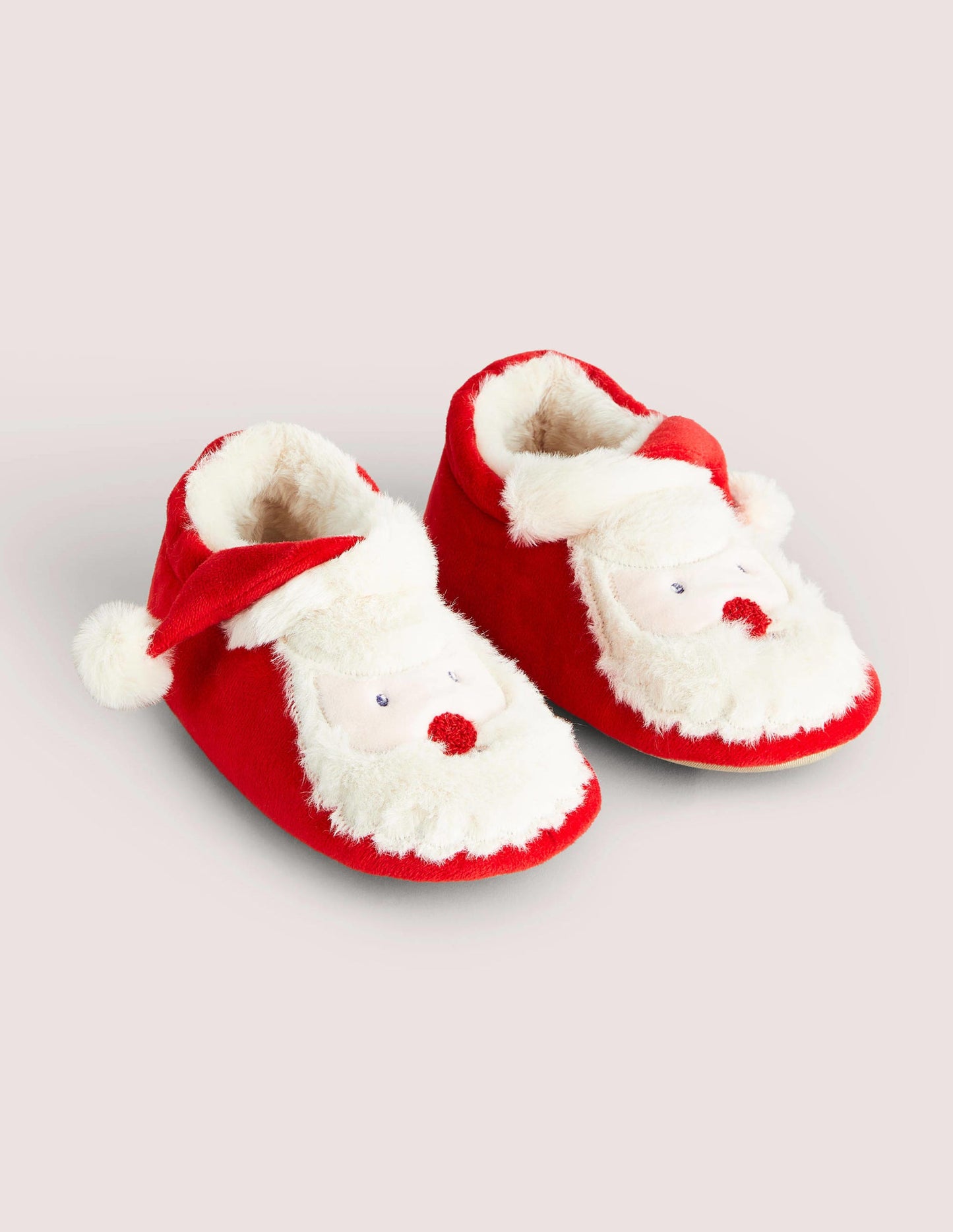 Christmas Slippers-Red Father Christmas