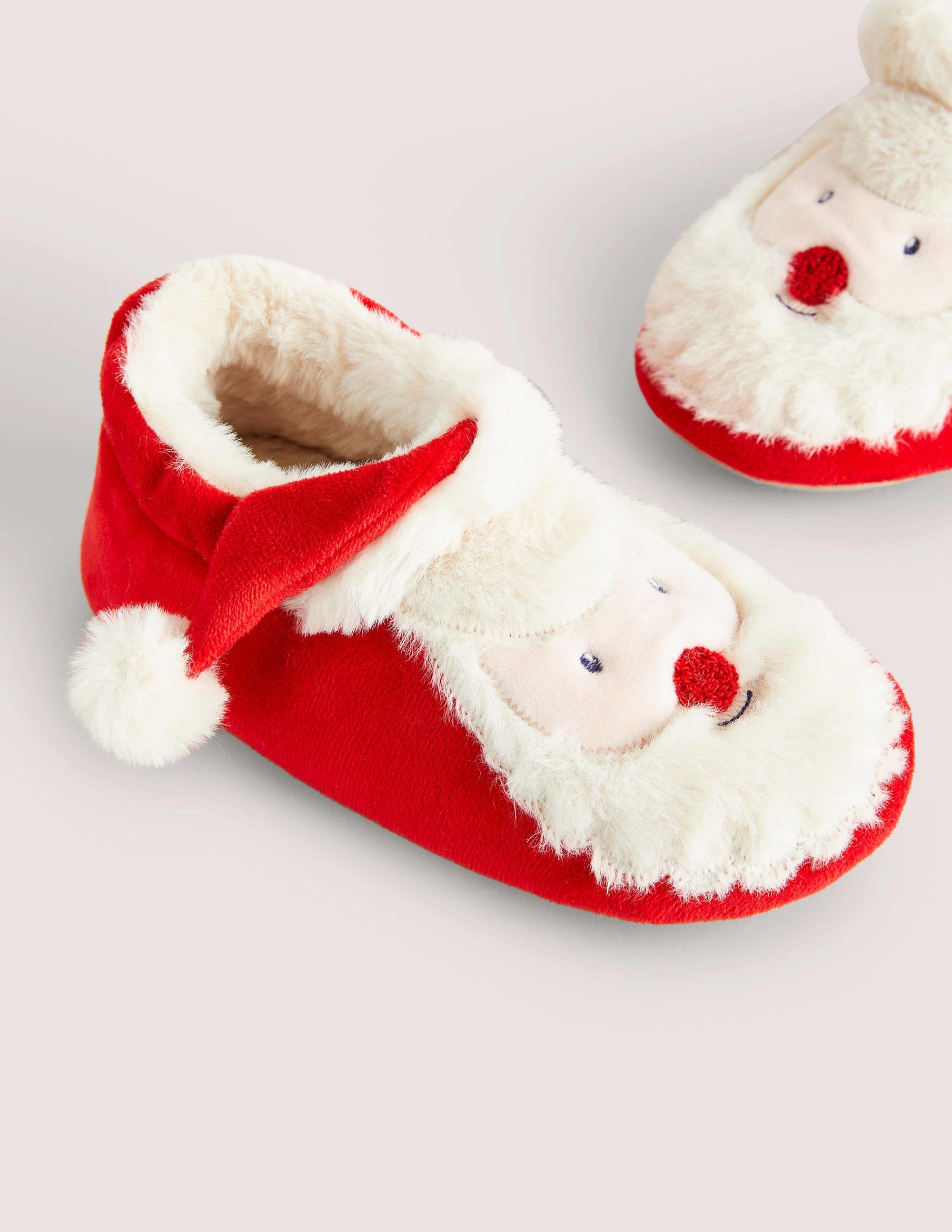 Christmas Slippers-Red Father Christmas - Image 3