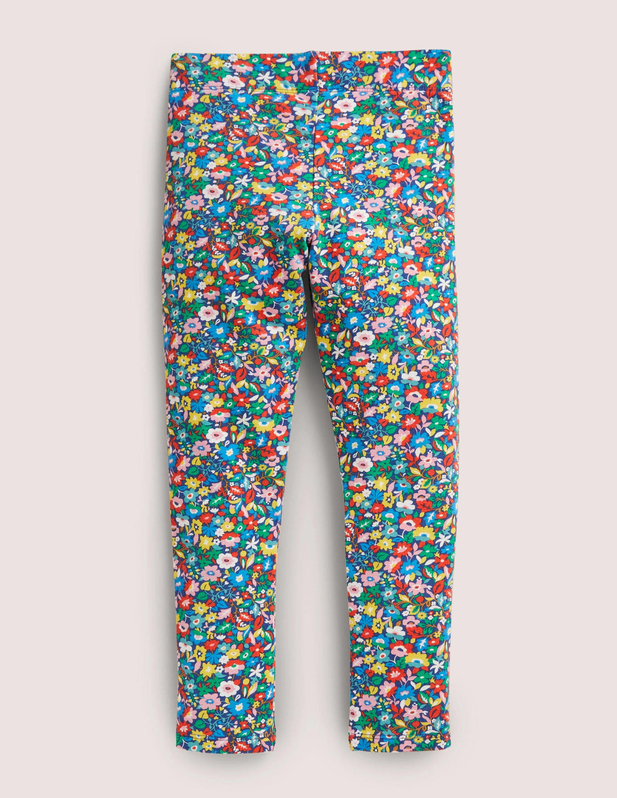 Fun Cosy Leggings-Multi Patchwork Floral - Image 2