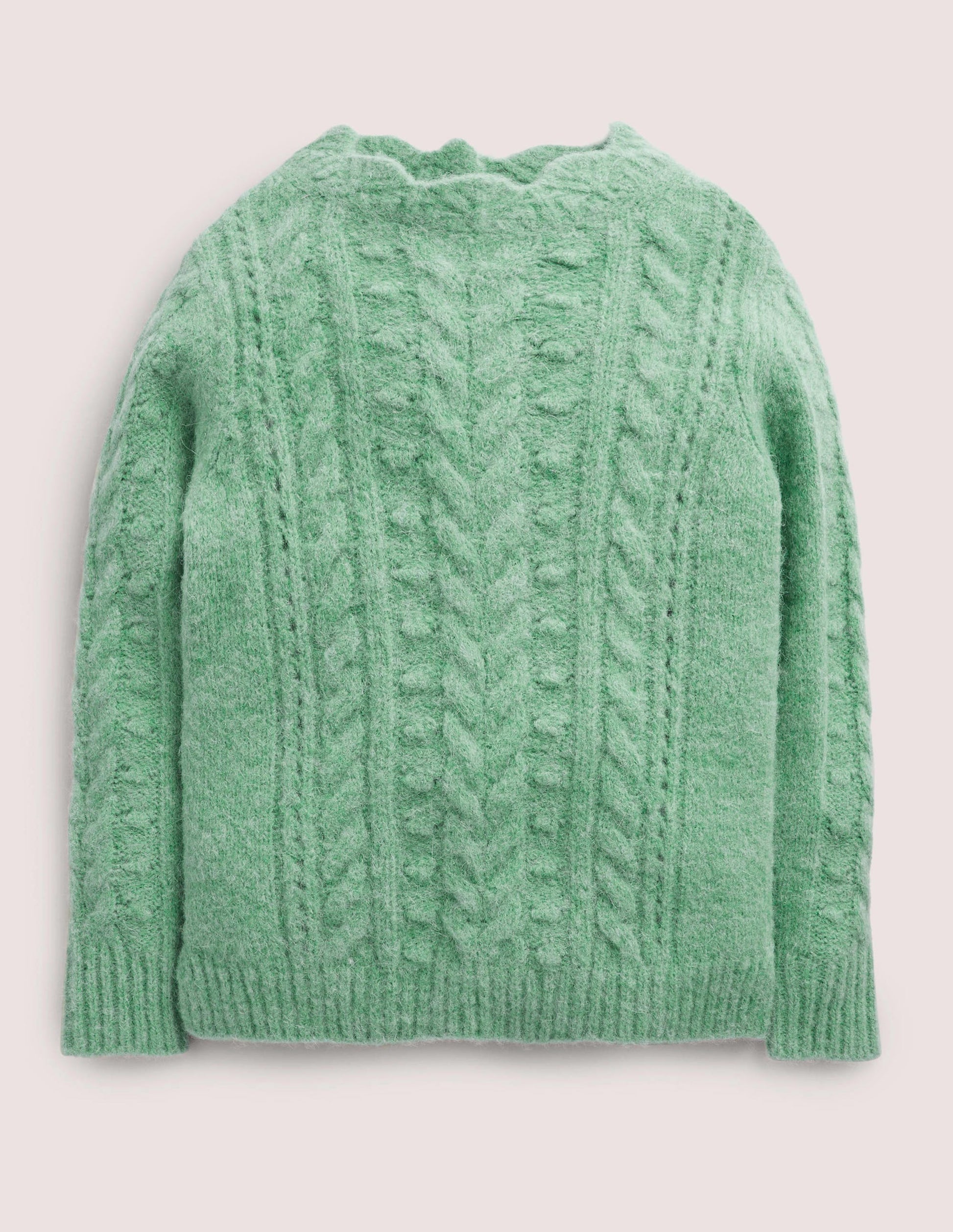Pointelle Cable Jumper-Csarite-1
