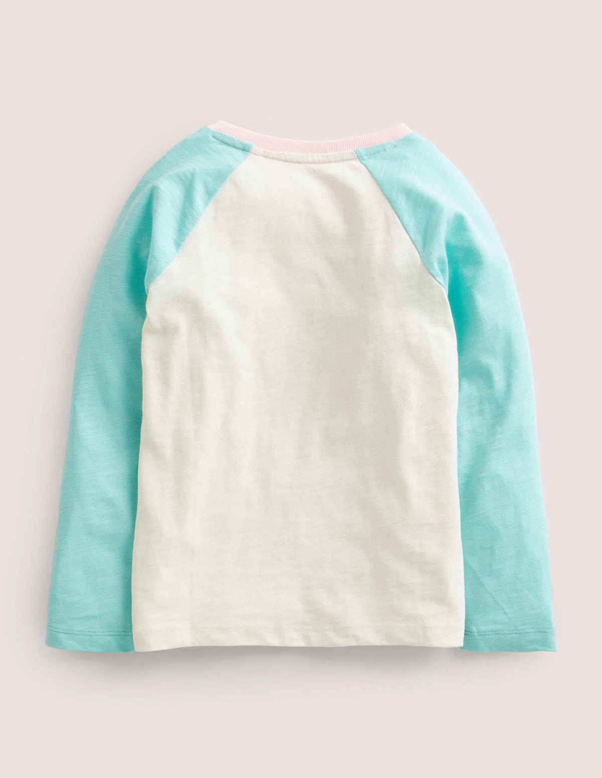 Slub Raglan T-shirt-Ivory/Gold Confetti Star-2