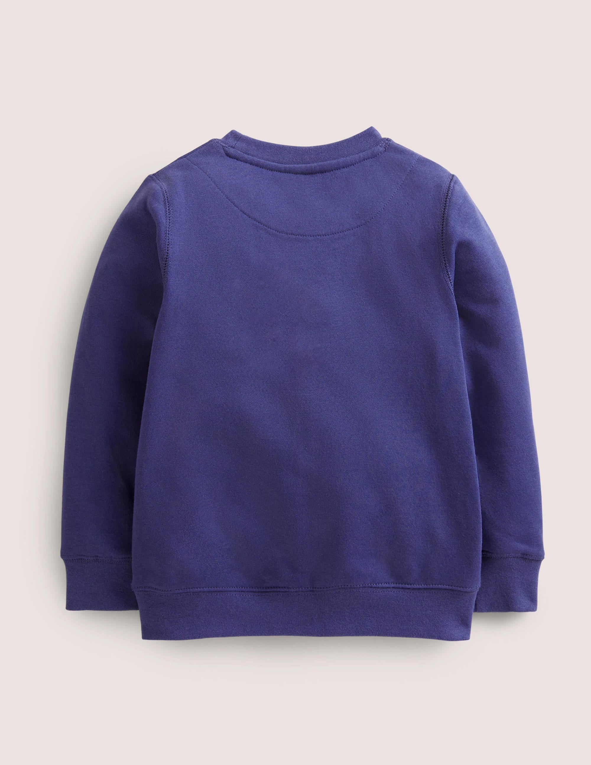 Cosy Appliqué Sweatshirt-Starboard Blue Unicorn - Image 2