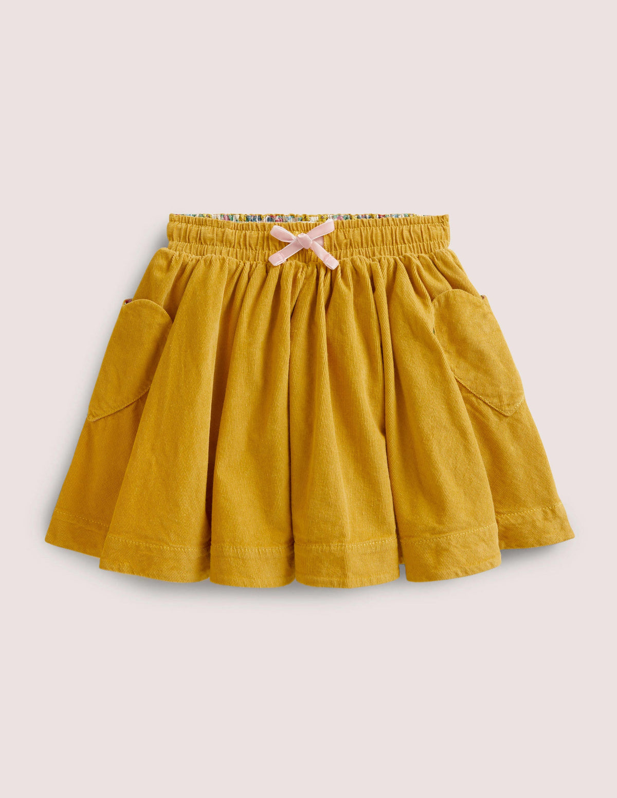 Woven Twirly Skirt-Honeycomb Yellow - Image 1