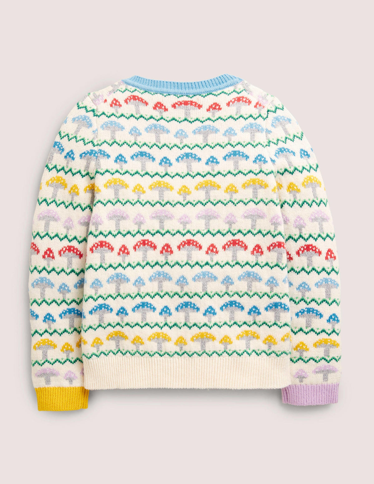 Fun Fair Isle Cardigan-Toadstool Fair Isle-2