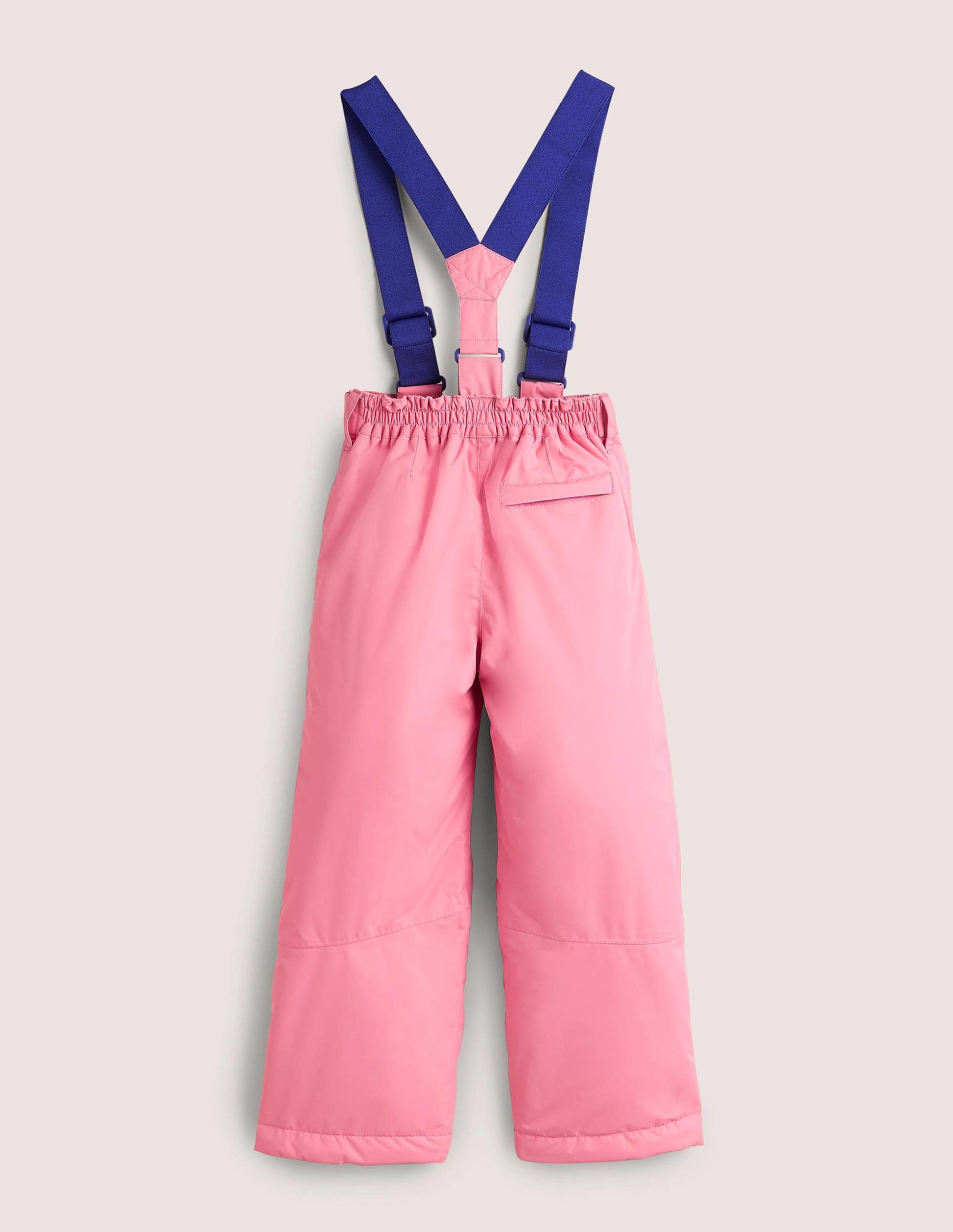 Pink Waterproof Dungaree Trousers-Pink Lemonade-2