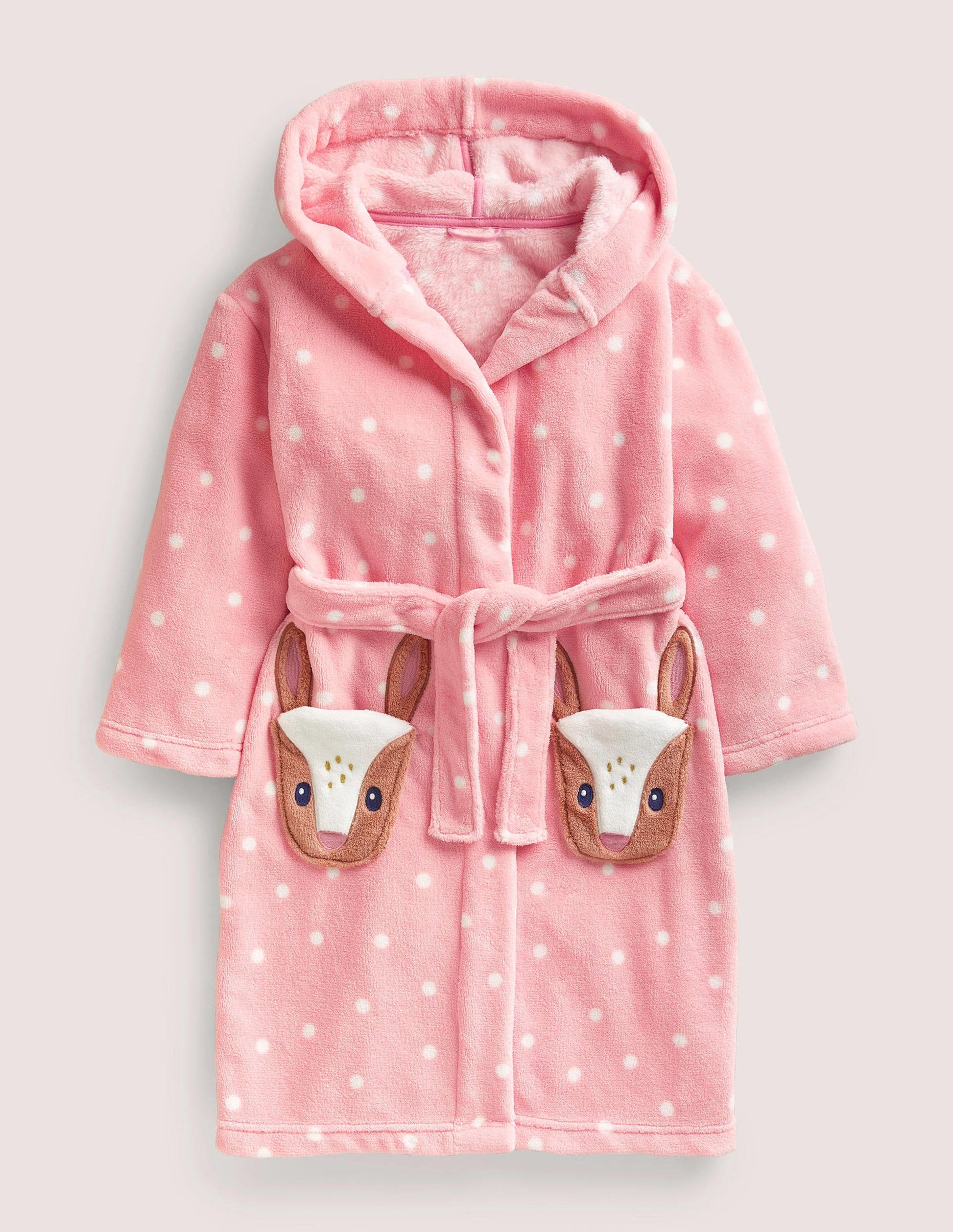 Dressing Gown-Boto Pink Deer-1