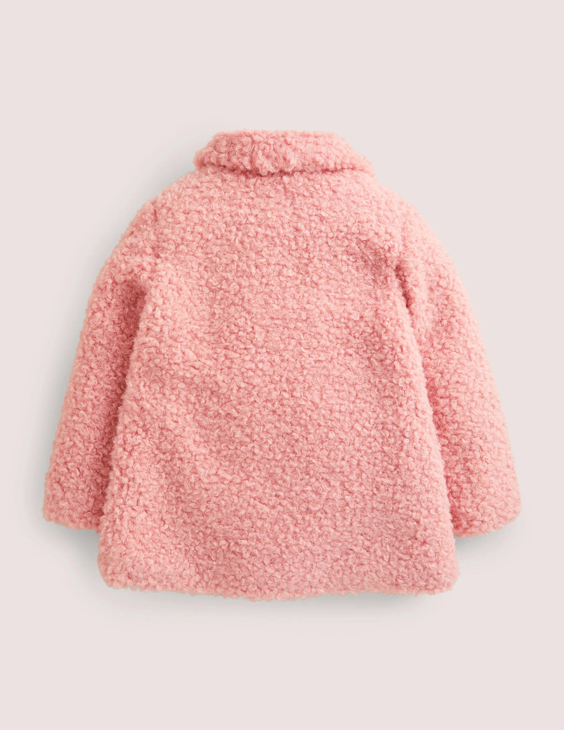 Shaggy Jacket-Almond Pink-2
