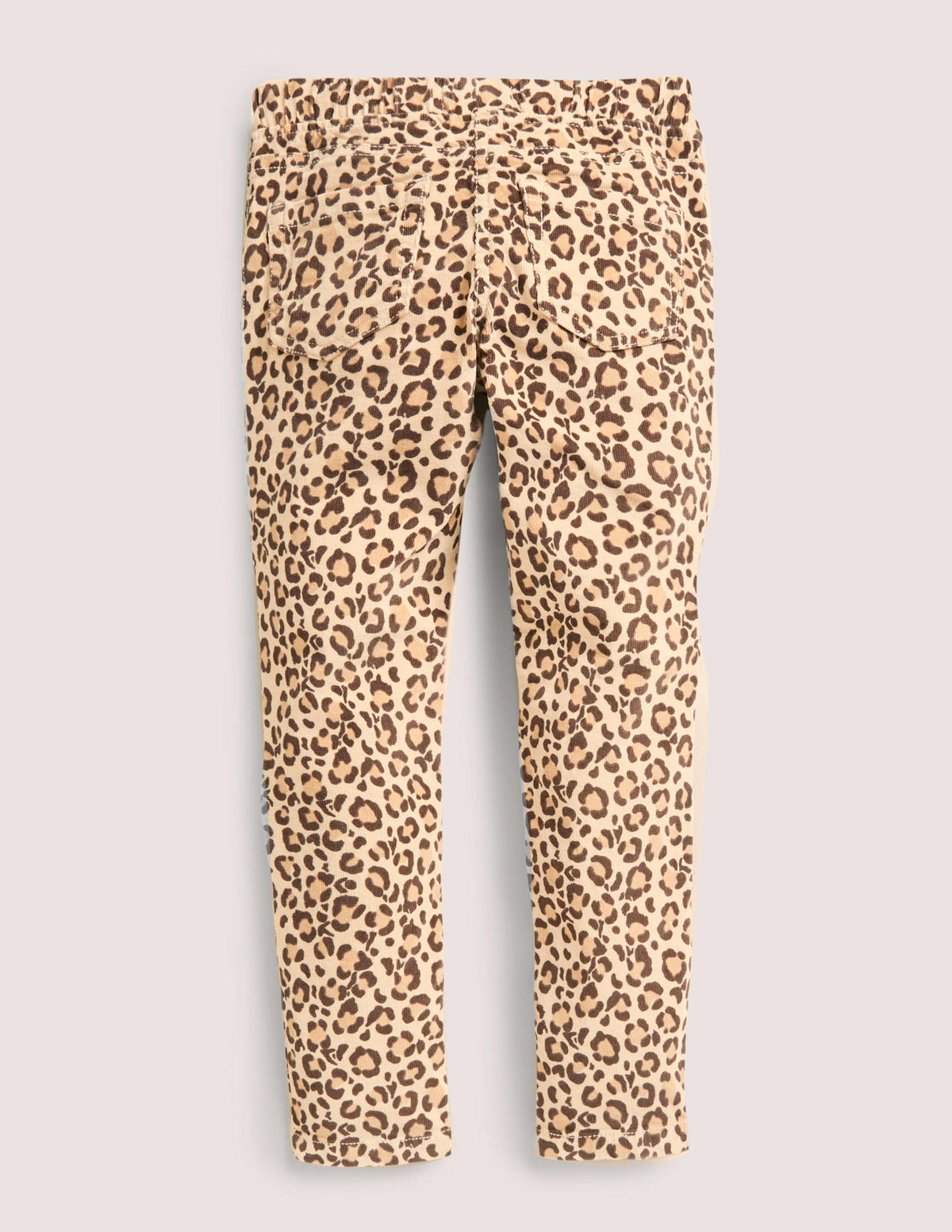 Cord Leggings-Leopard Print - Image 2