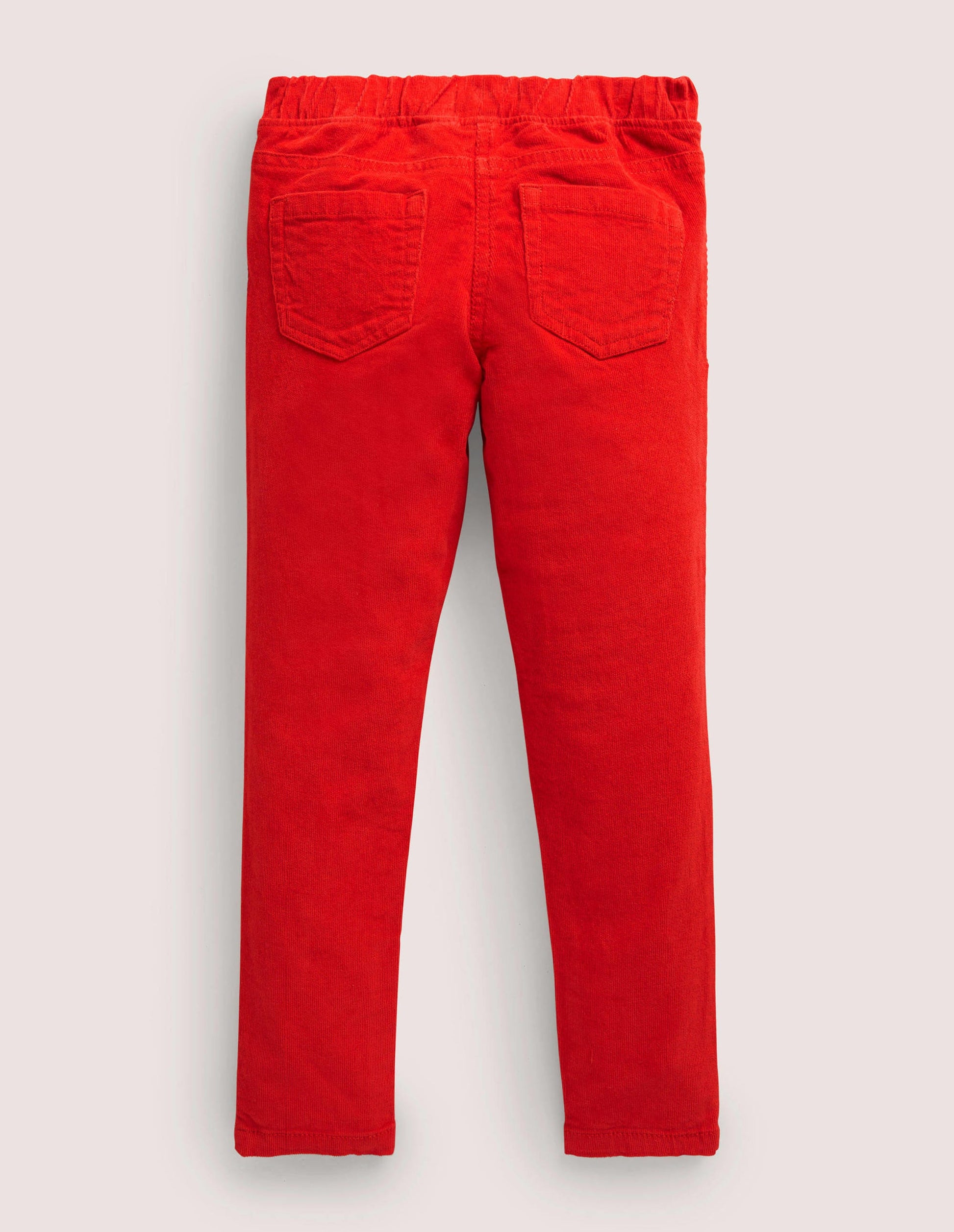 Cord Leggings-Strawberry Tart Red-2