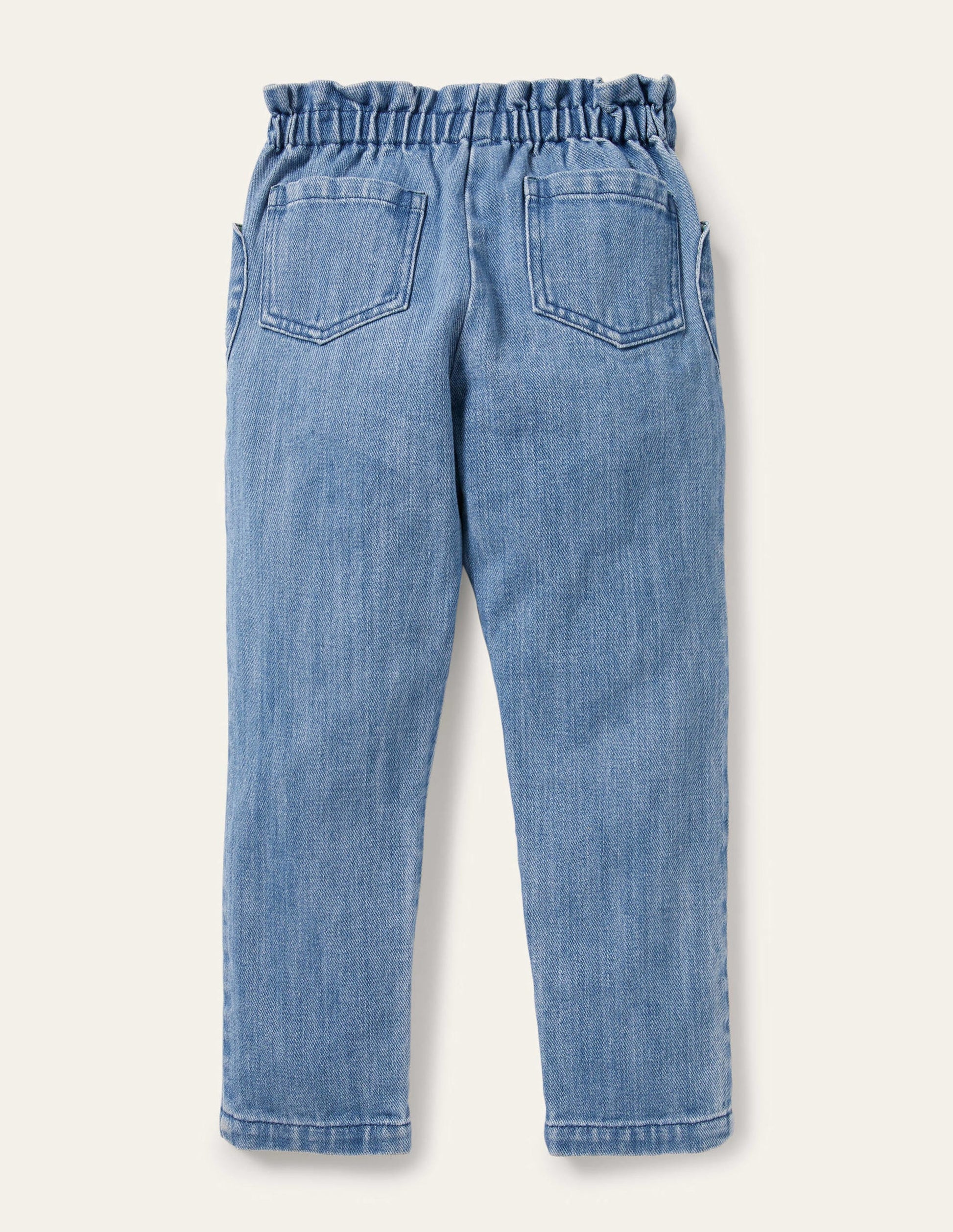Pull-on Trousers-Mid Vintage Denim-2