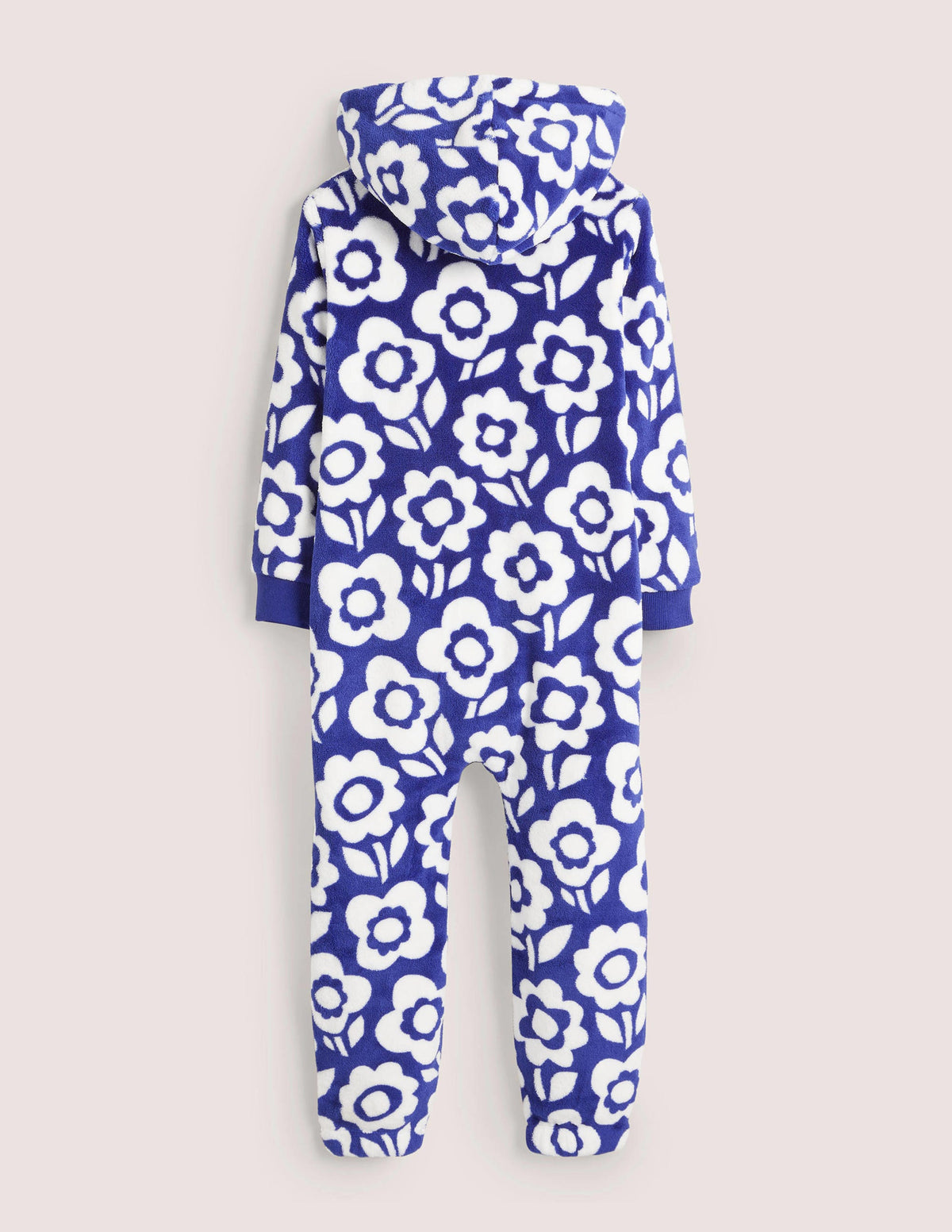 Zip-Up All-In-One-Bluing Blue Ski Floral - Image 2