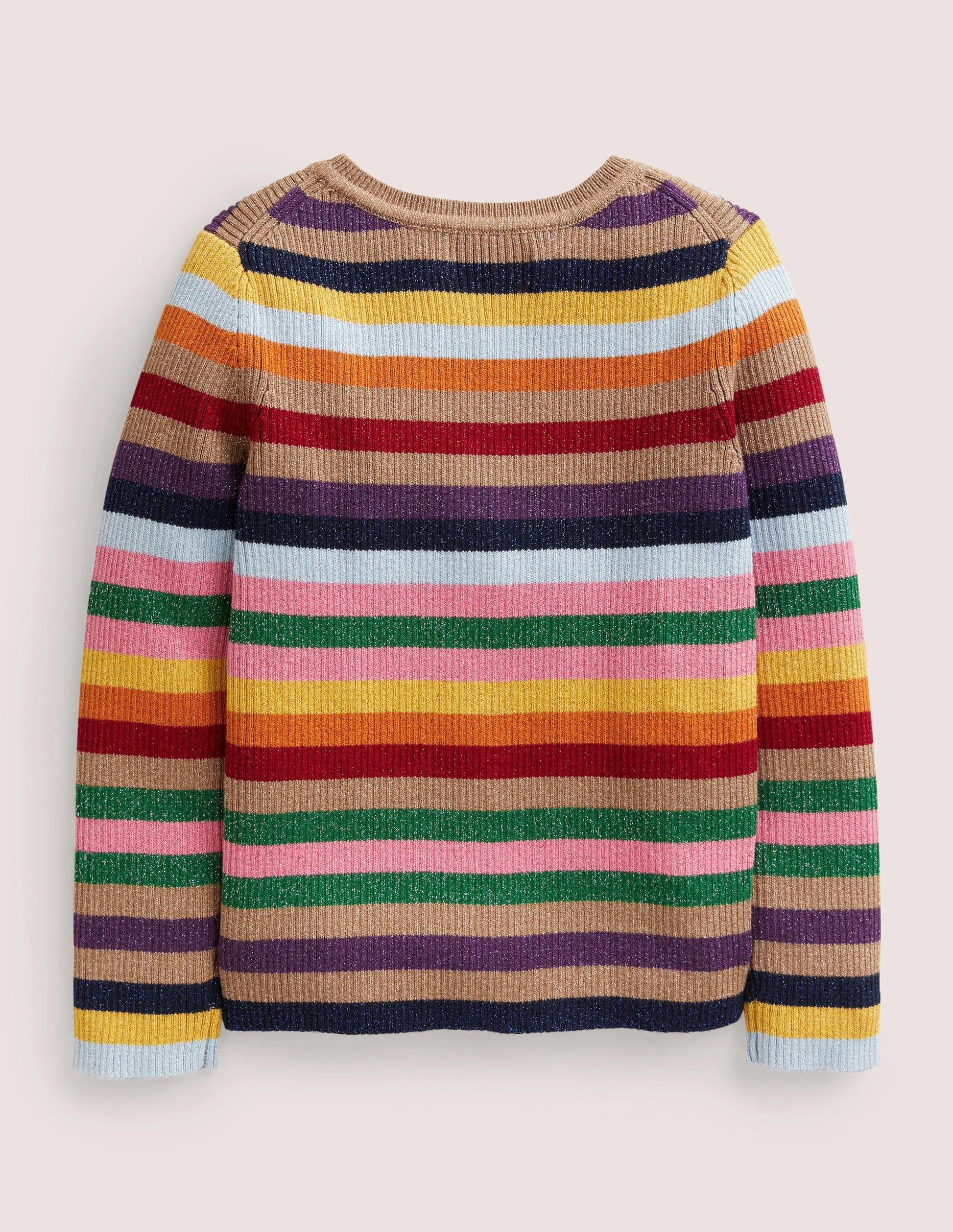 Sparkle Stripe Cardigan-Multi Stripe Sparkle-2