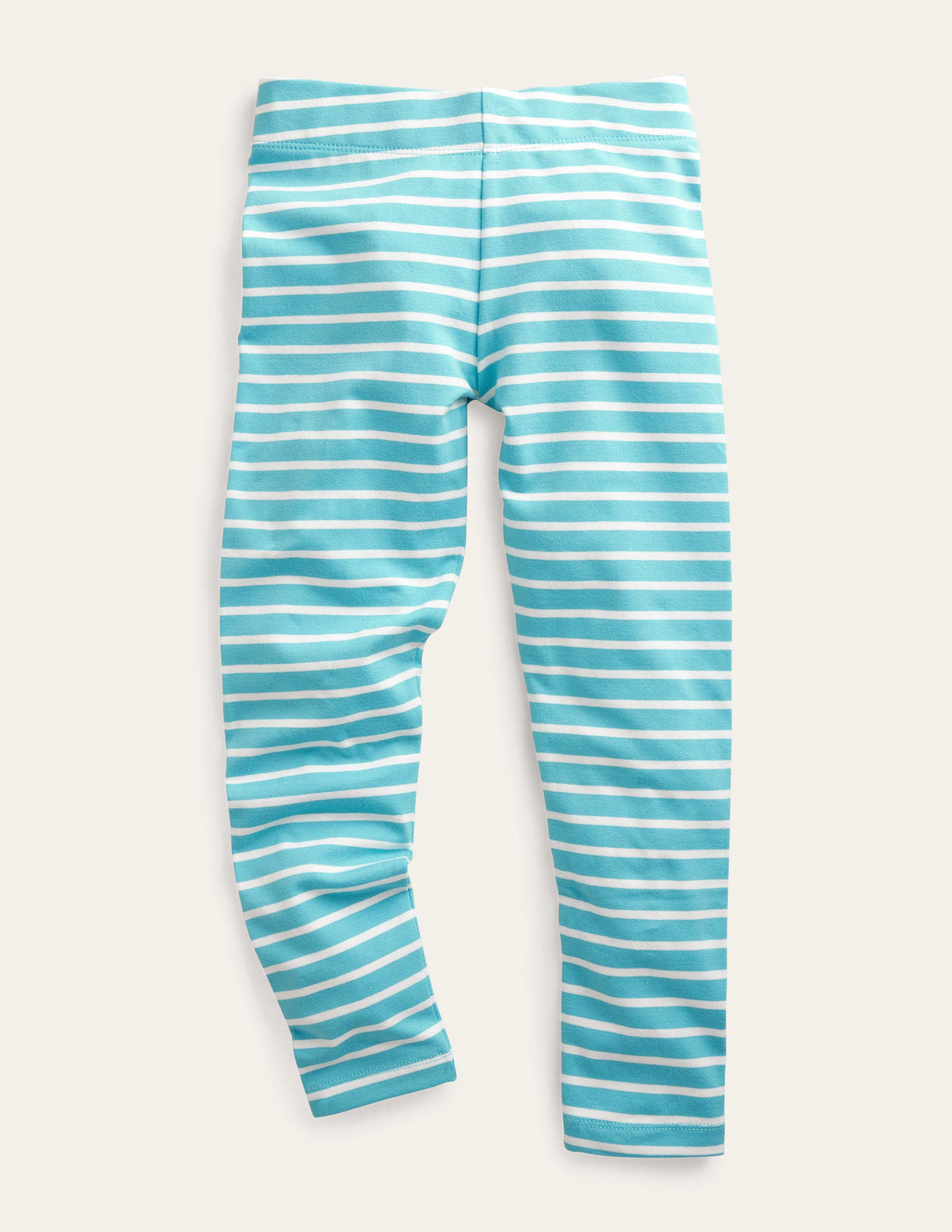 Fun Leggings-Aqua Blue/Ivory-1