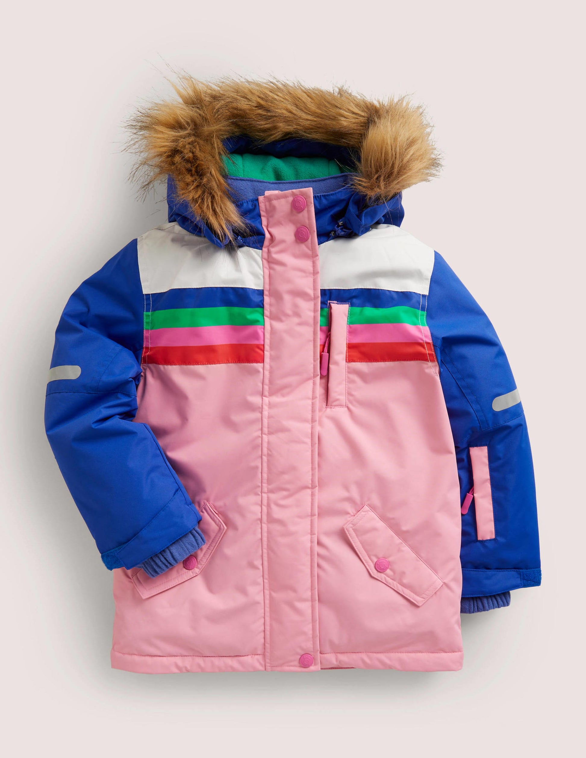All-Weather Waterproof Jacket-Pink Lemonade-1