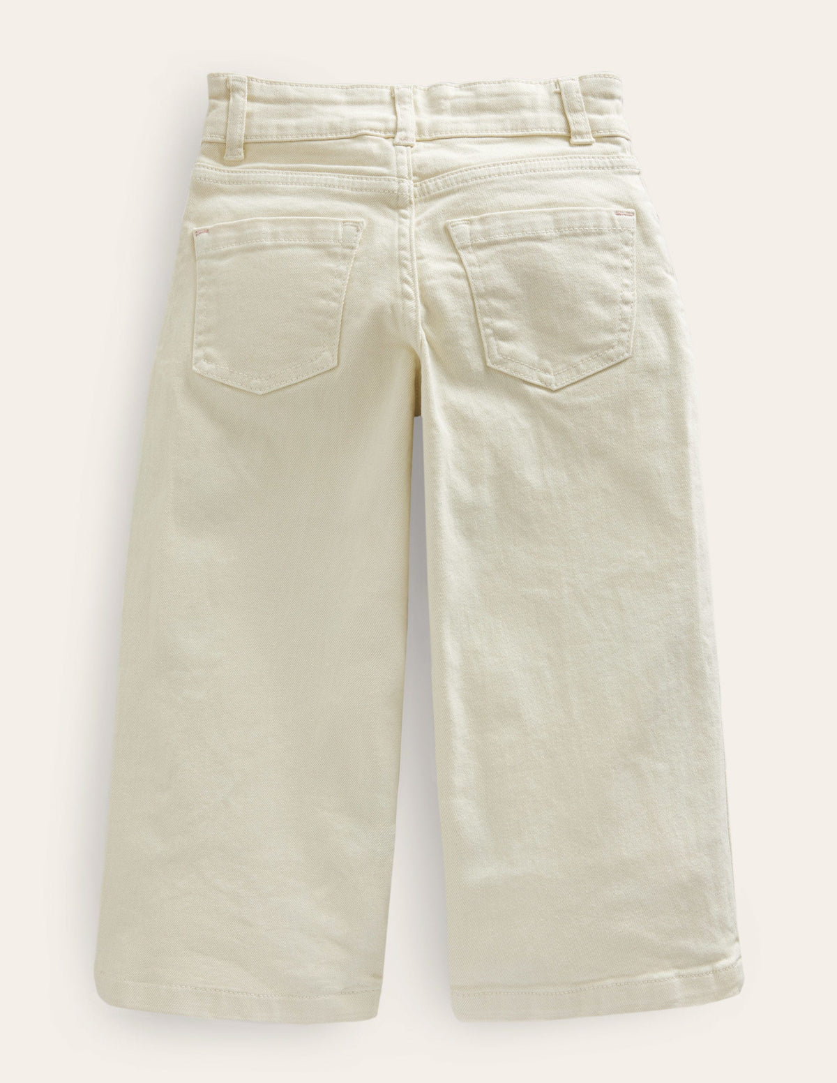 Straight Leg Flare Jean-Ecru-2
