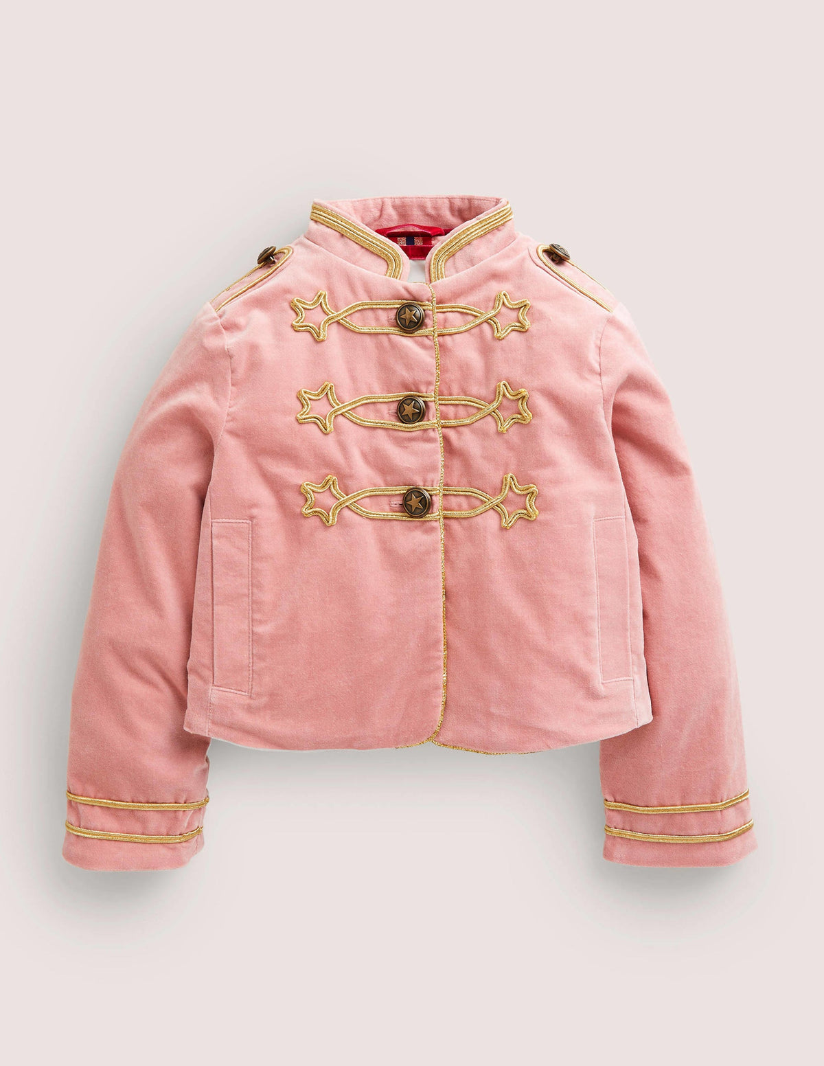 Party Military Jacket-Almond Pink - Image 1