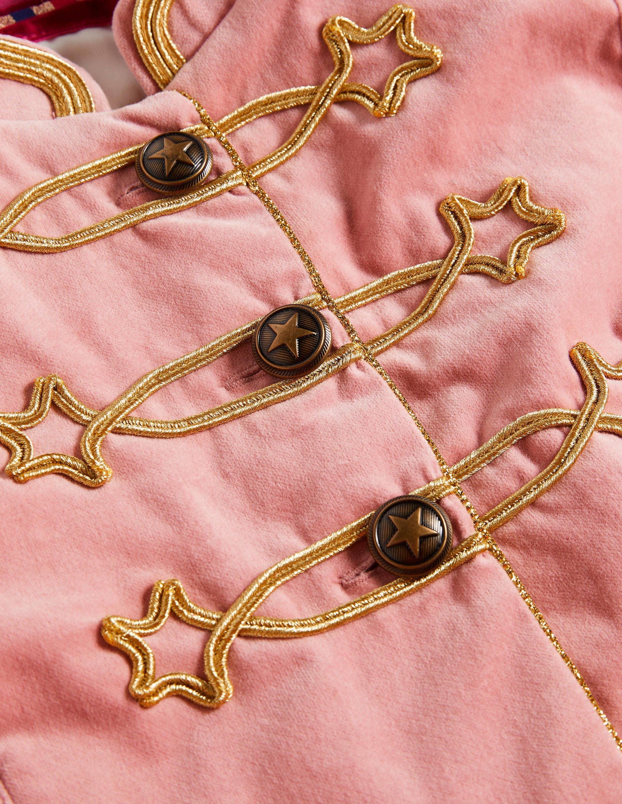 Party Military Jacket-Almond Pink - Image 3