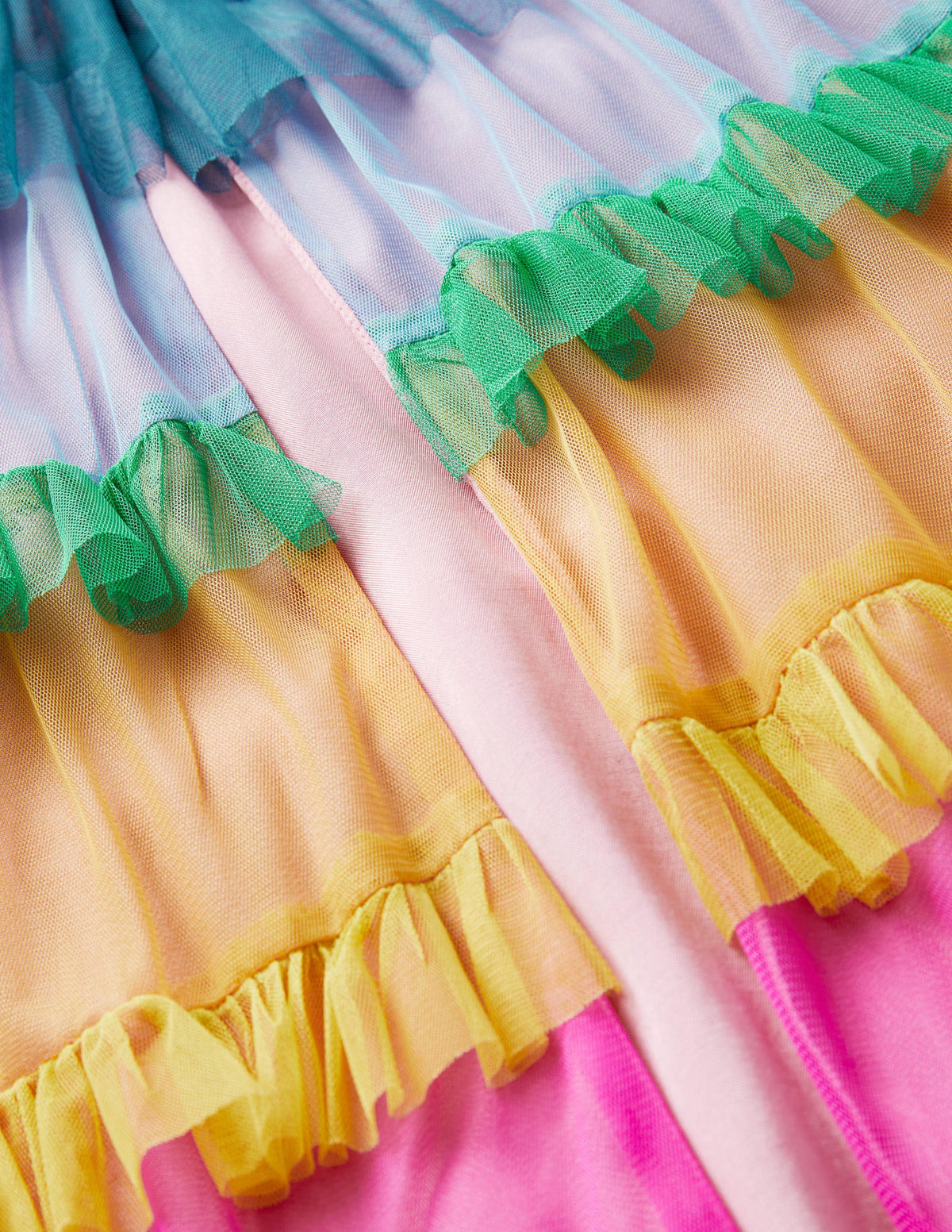 Tulle Cape-Multi Raonbow - Image 3