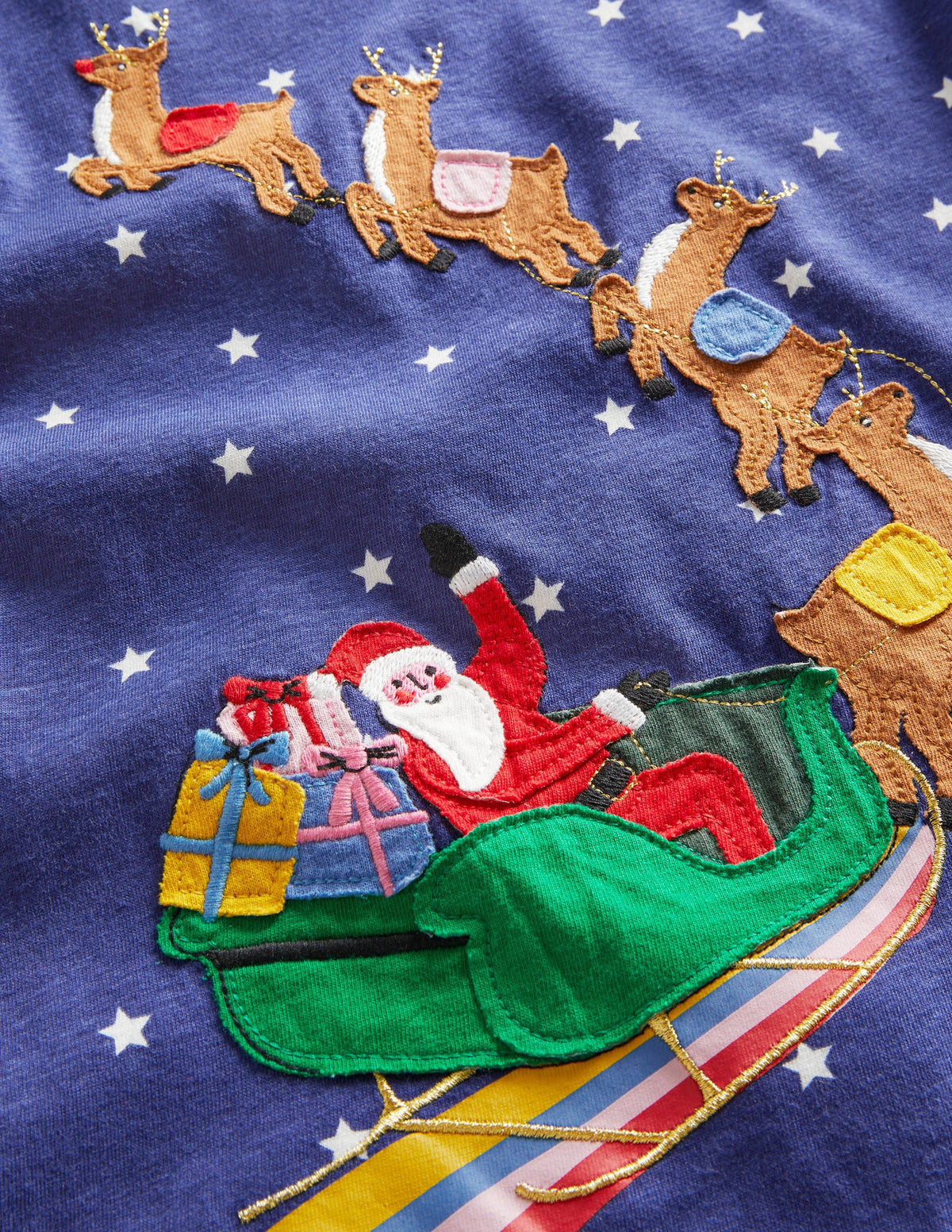 Glow-in-the-dark T-Shirt-Starboard Father Christmas - Image 3