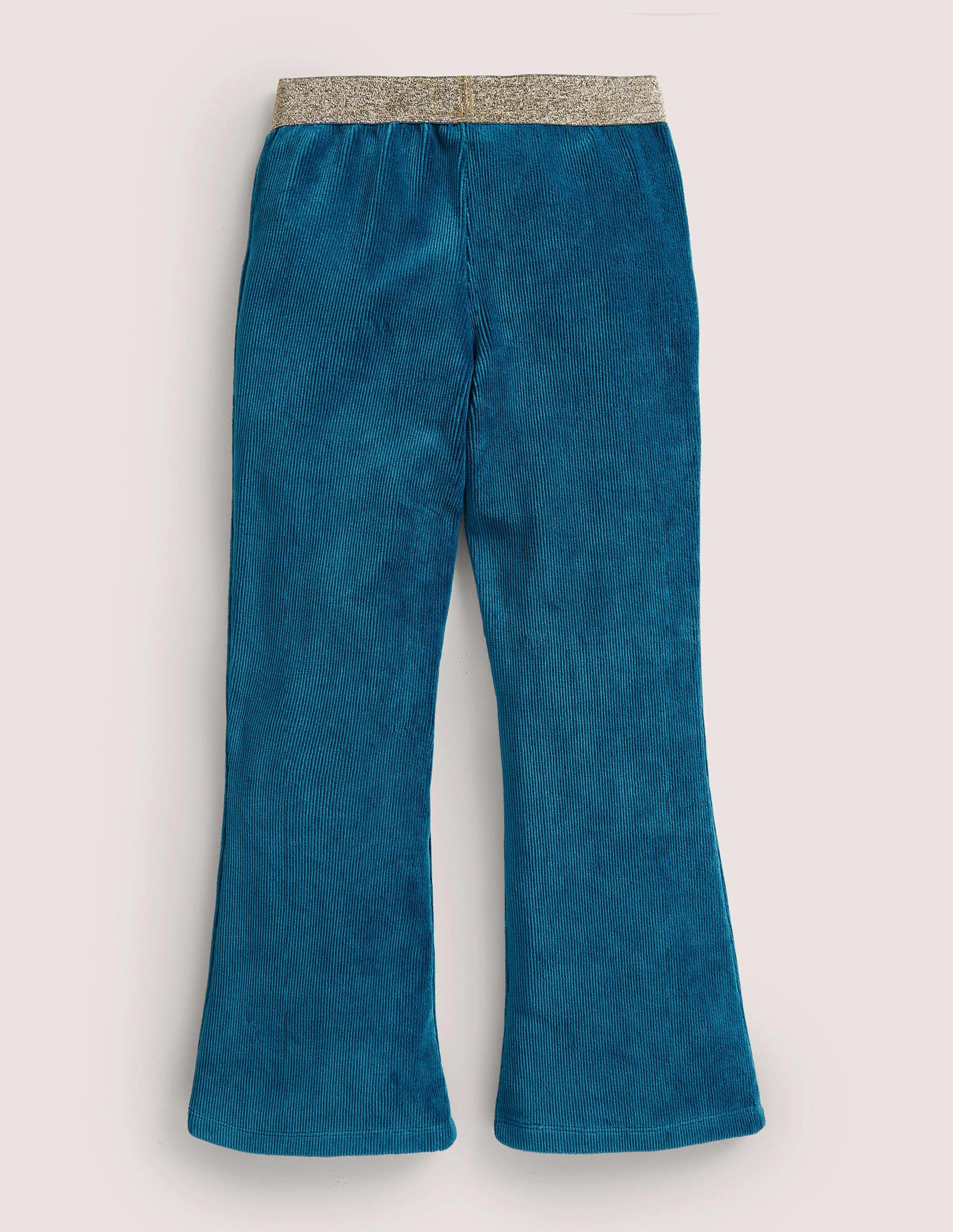 Sparkle Waist Kick Flare-Baltic Blue-2