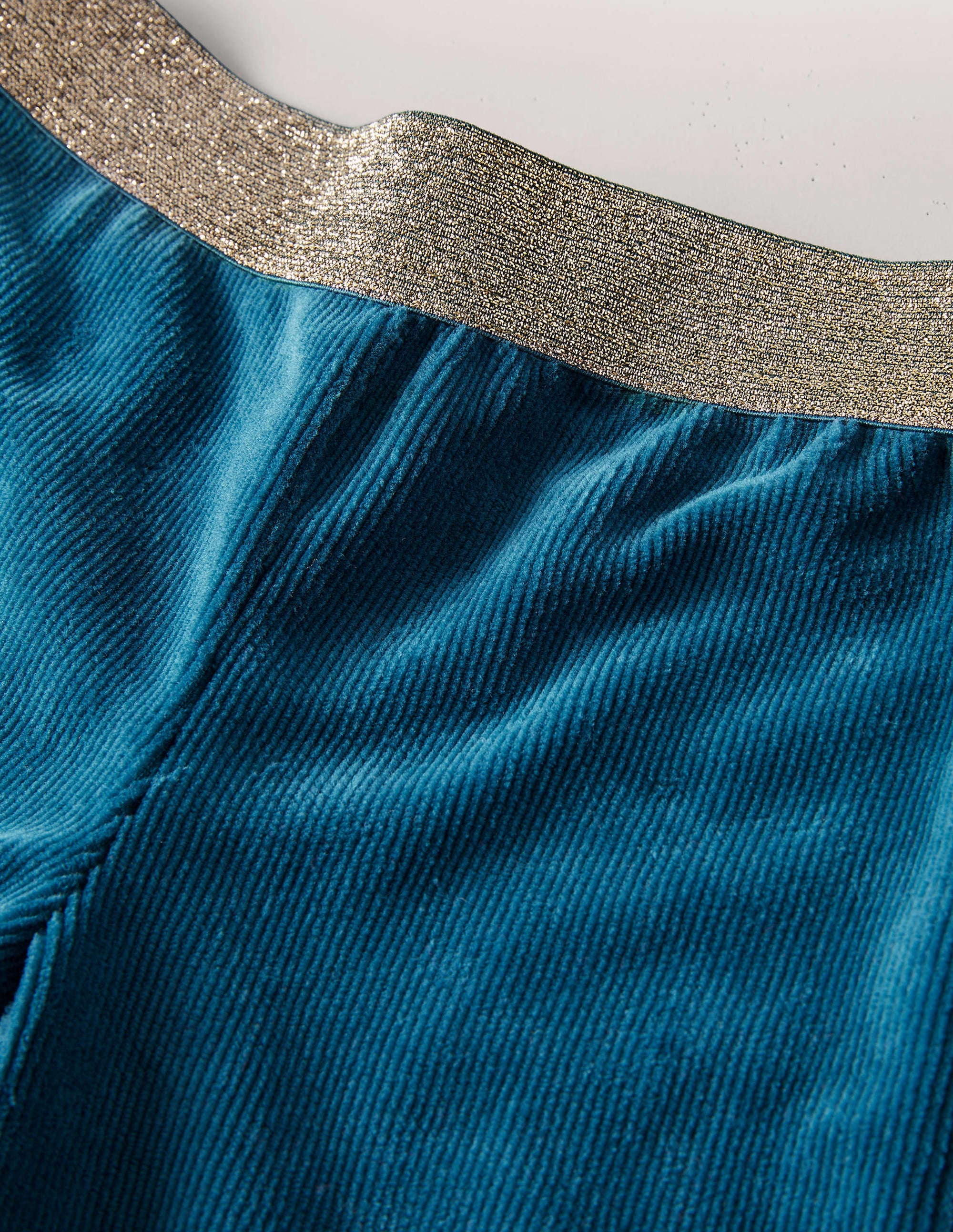 Sparkle Waist Kick Flare-Baltic Blue - Image 3