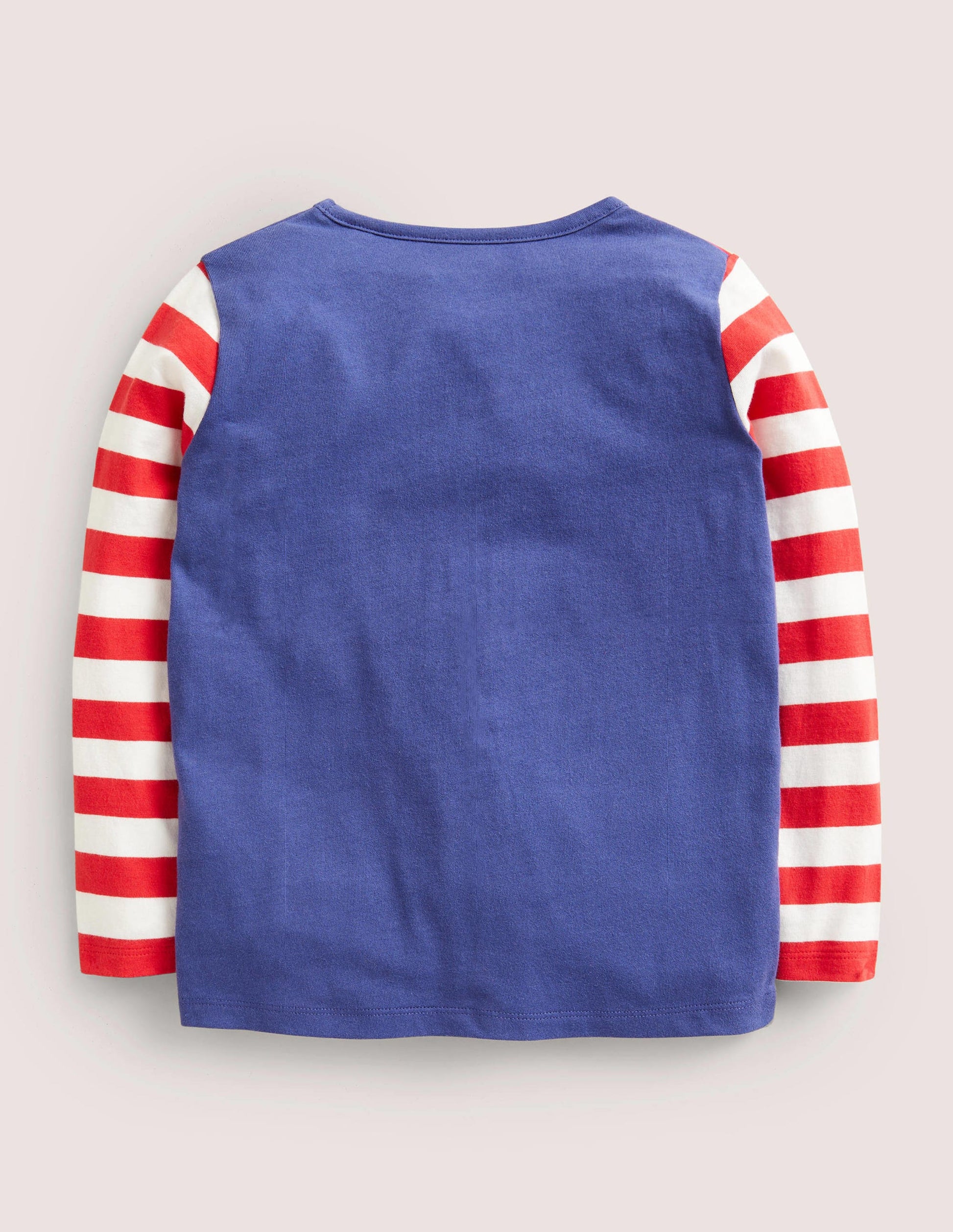 Christmas Appliqué T-shirt-Starboard Blue Festive Cats-2