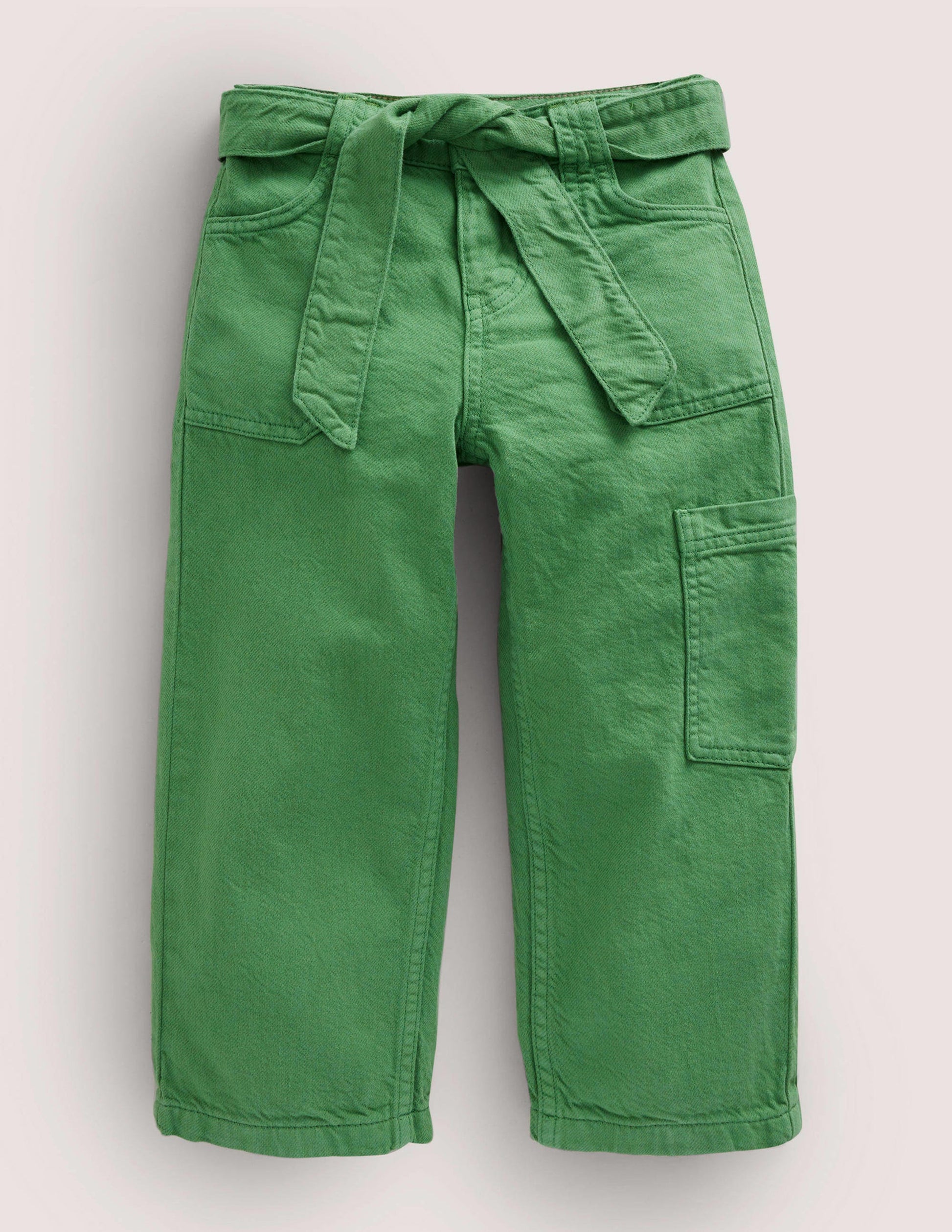 Tie-waist Cargo-Safari Green-1