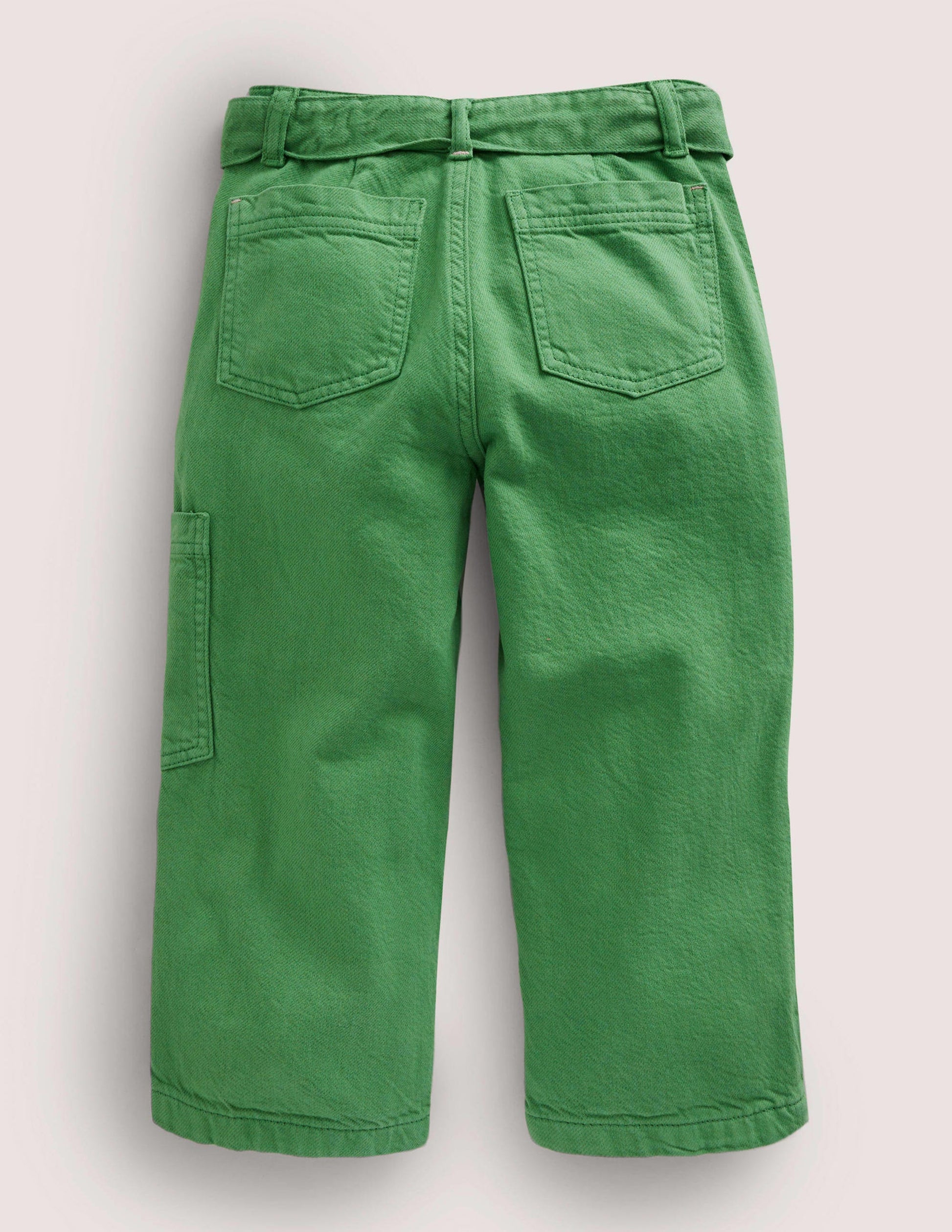 Tie-waist Cargo-Safari Green-2