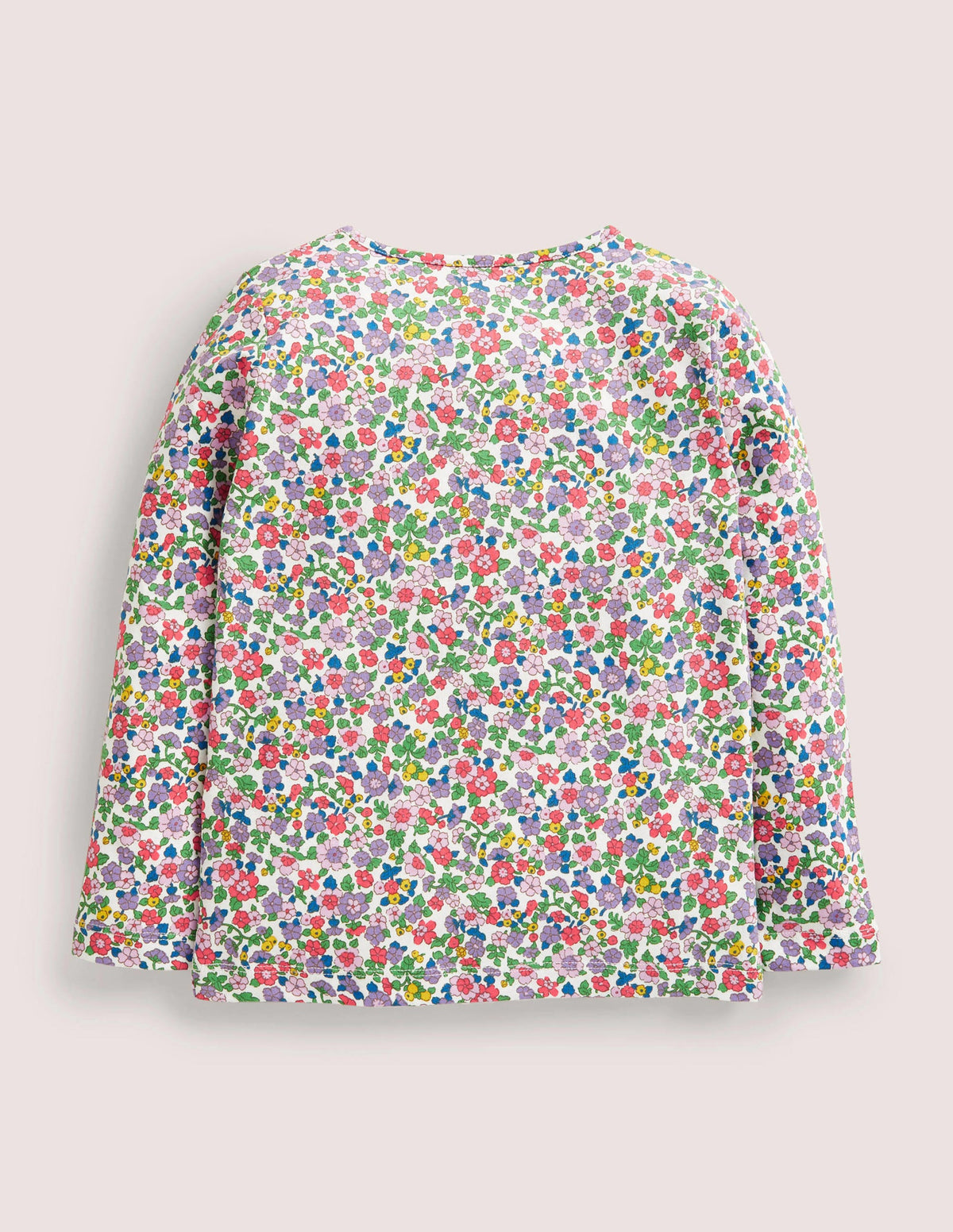 Long-Sleeved Logo Top-Be Kind Floral-2