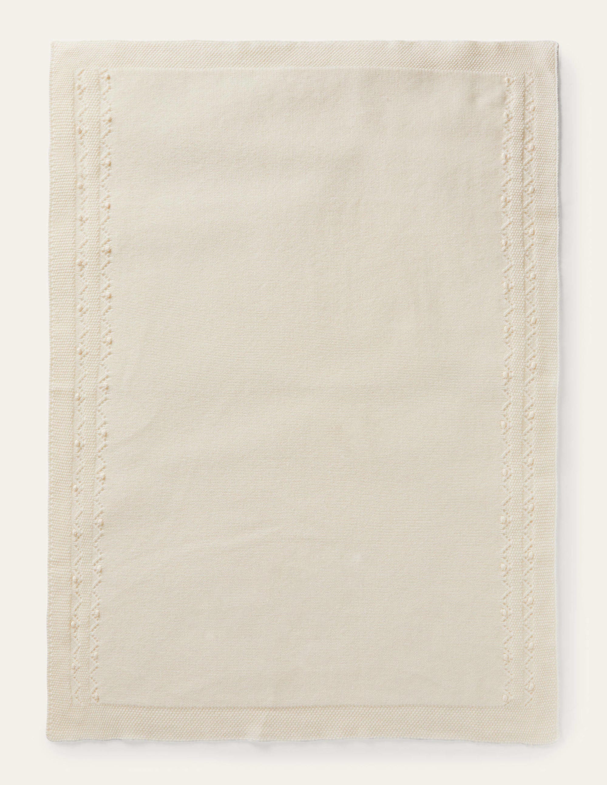 Cosy Cashmere Blanket-Ecru - Image 2