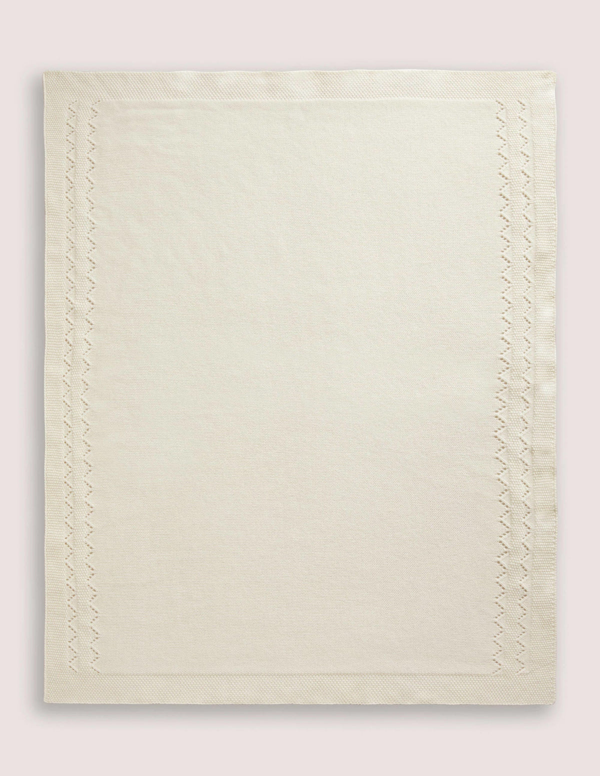 Cosy Cashmere Blanket-Ecru - Image 1