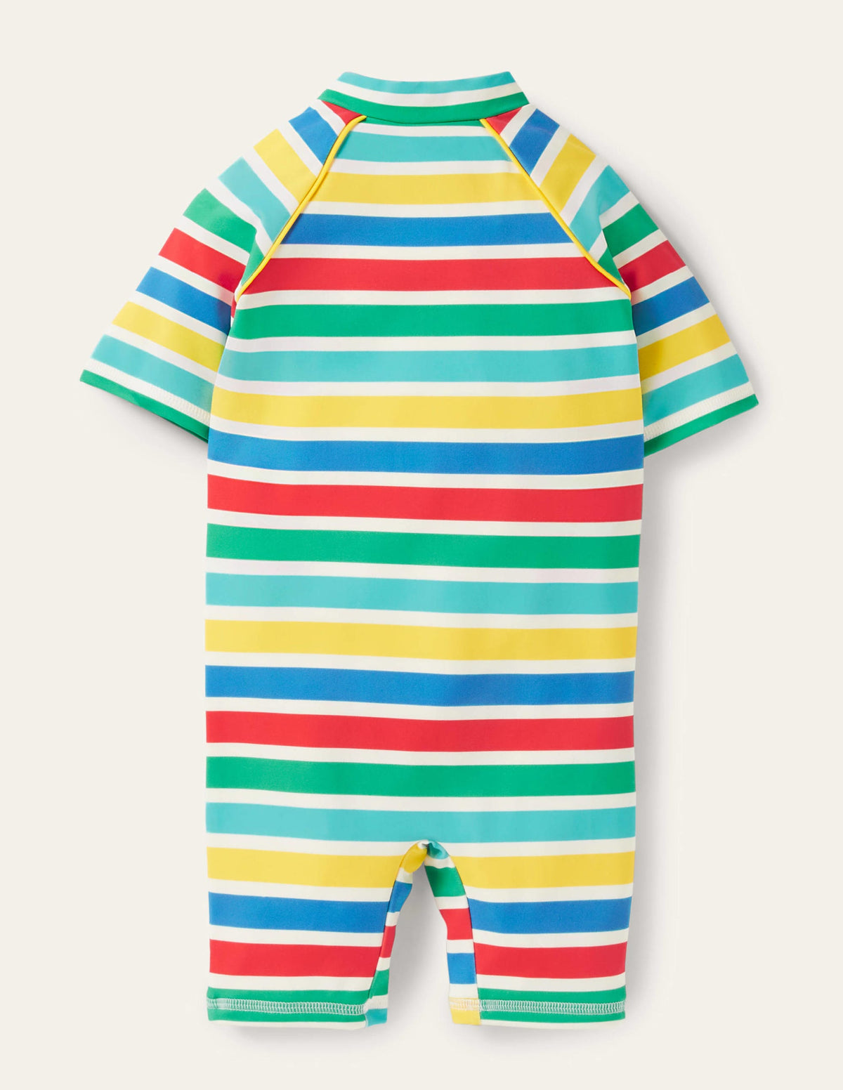 Printed Sun-safe Surf Suit-Multi Stripe-2
