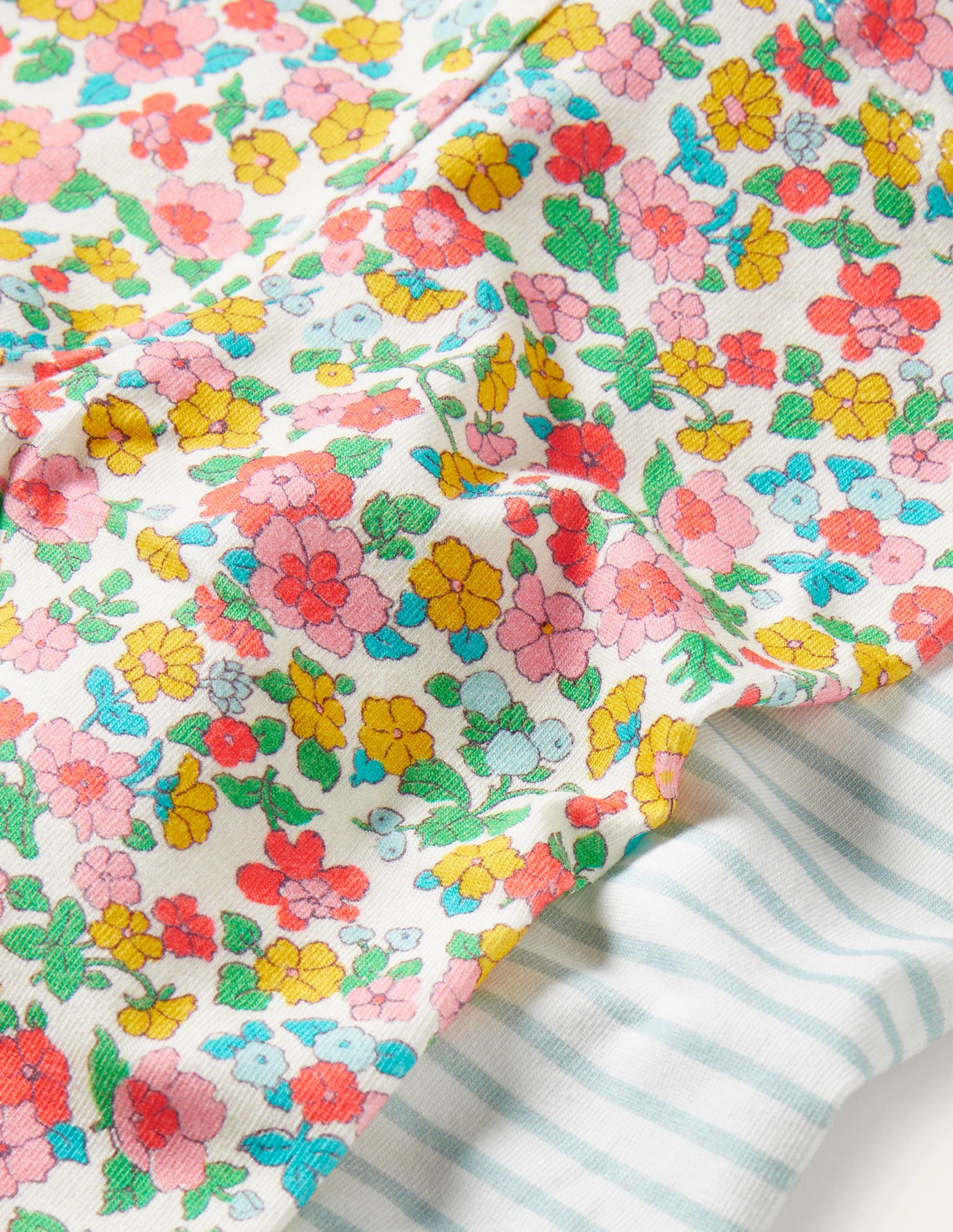 Twin Pack Leggings-Multi Vintage Flowerbed-3