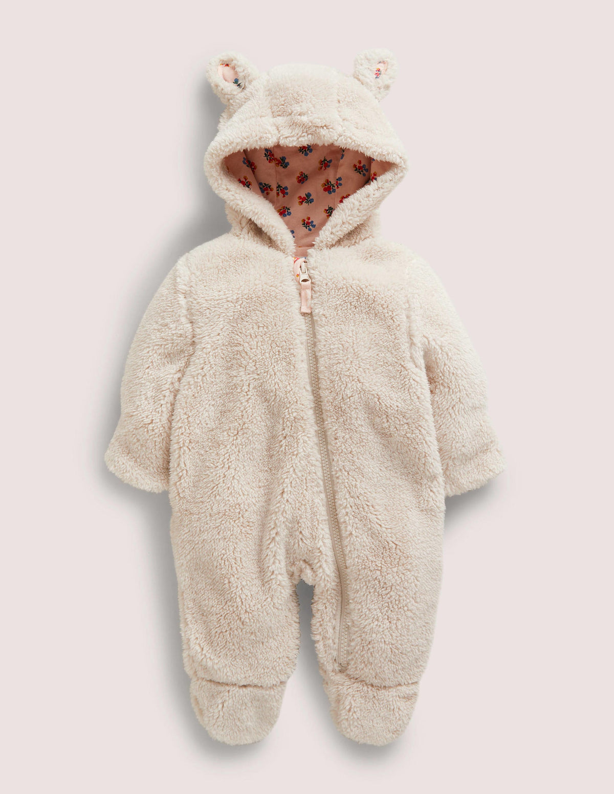 Cosy Bunny Borg All-in-one-Natural - Image 1