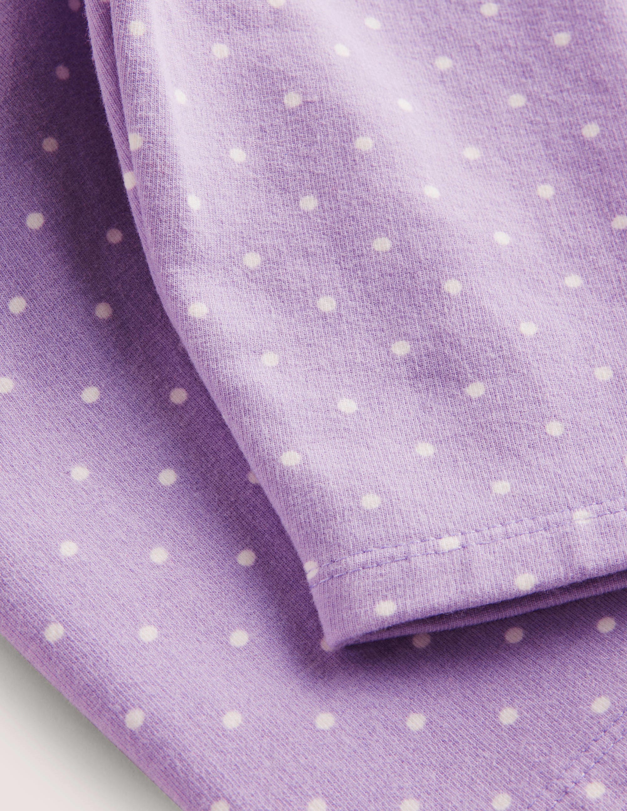 Cosy Leggings-Lilac Pin Spot - Image 3