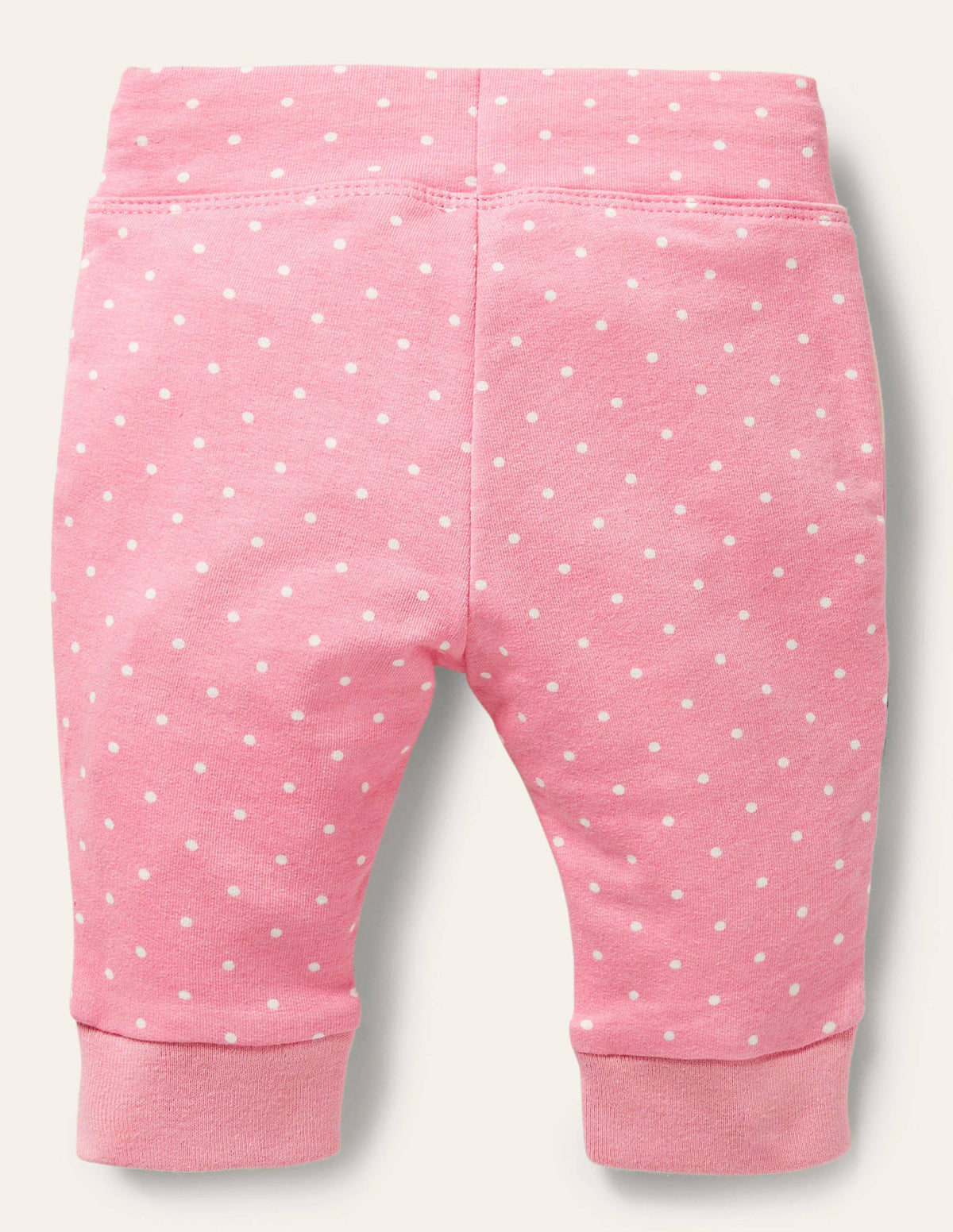 Appliqué Jersey Trousers-Bright Petal Pin Spot Animals - Image 2