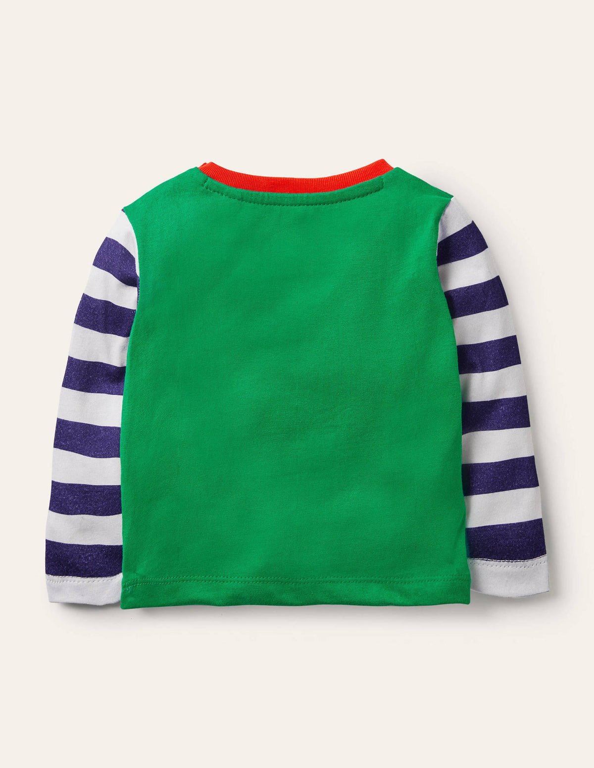 Big Appliqué T-shirt-Green Pepper Tractor-2